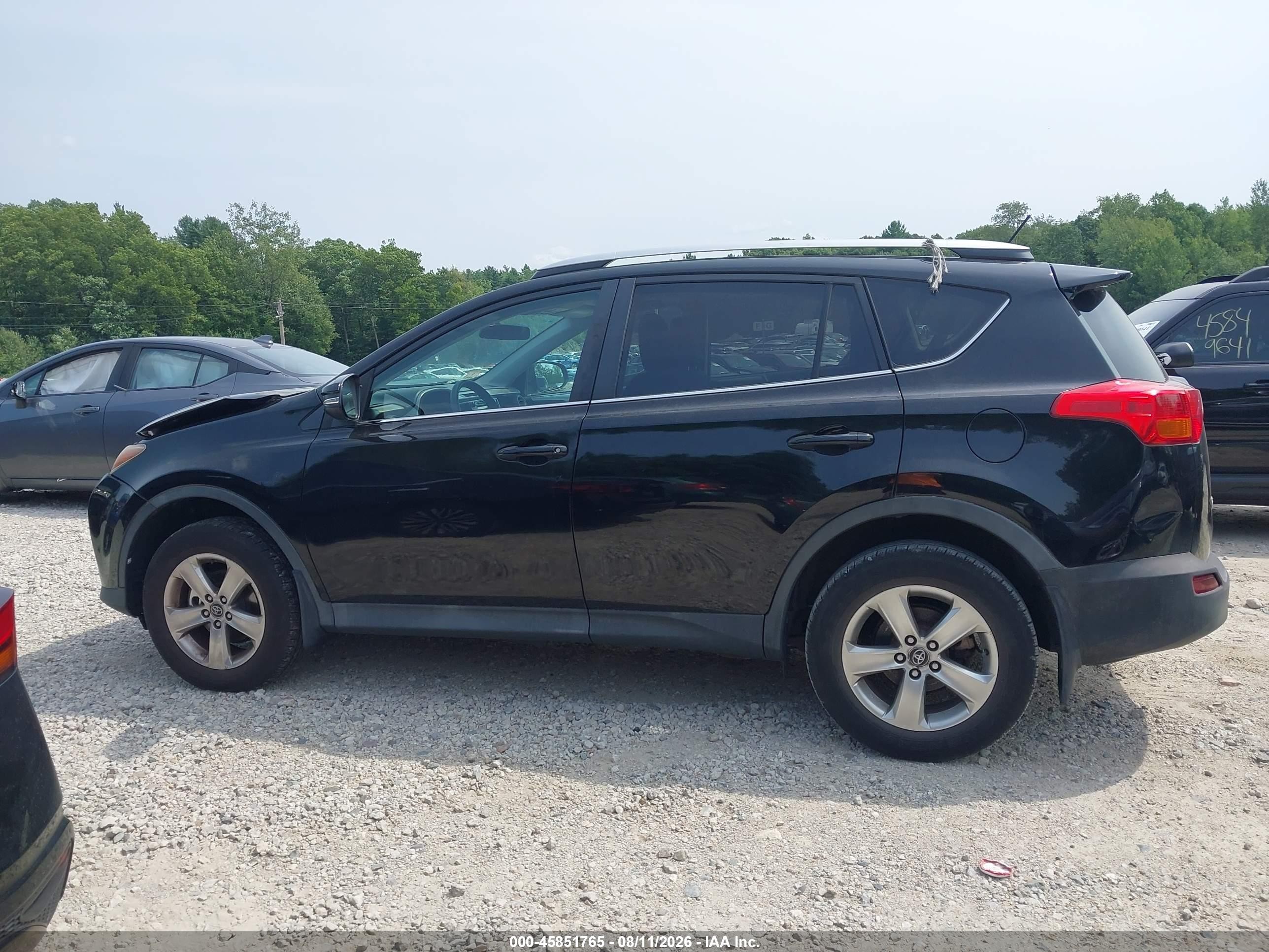 2015 Toyota Rav4 Xle Black vin: 2T3RFREV4FW354266