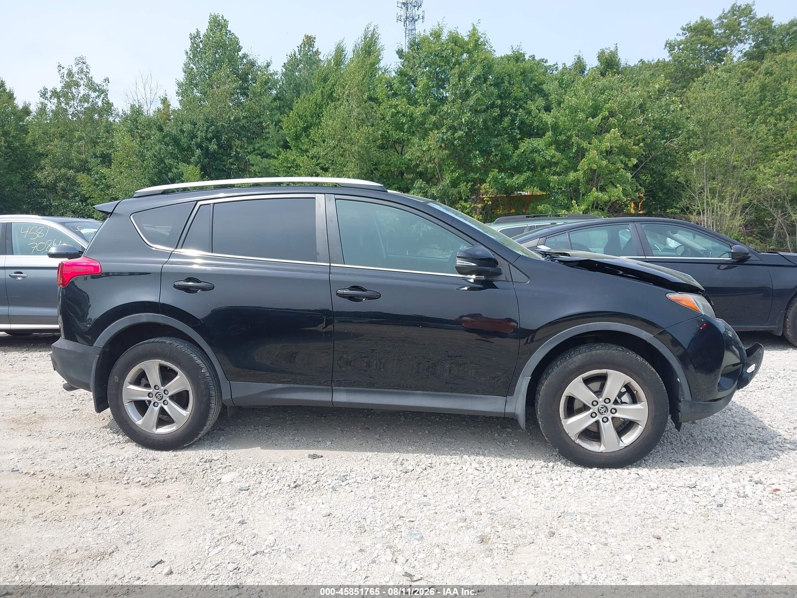 2015 Toyota Rav4 Xle Black vin: 2T3RFREV4FW354266