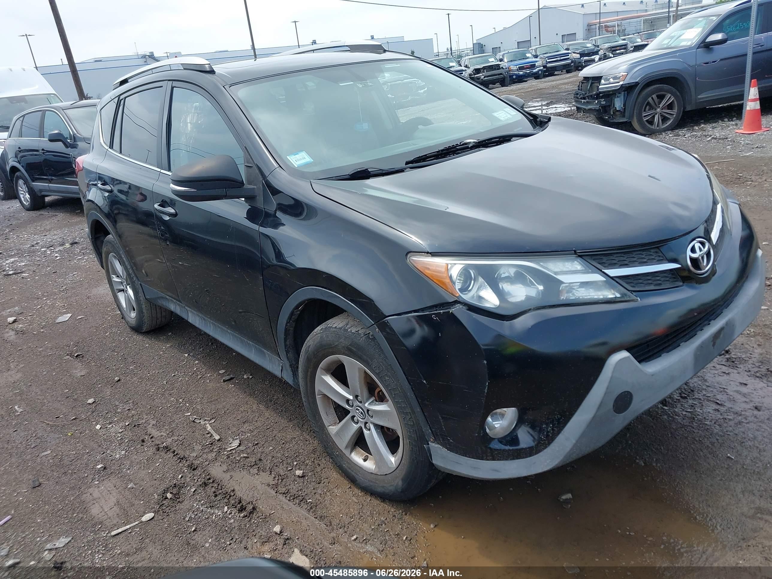 2015 Toyota Rav4 Xle Black vin: 2T3RFREV4FW373206