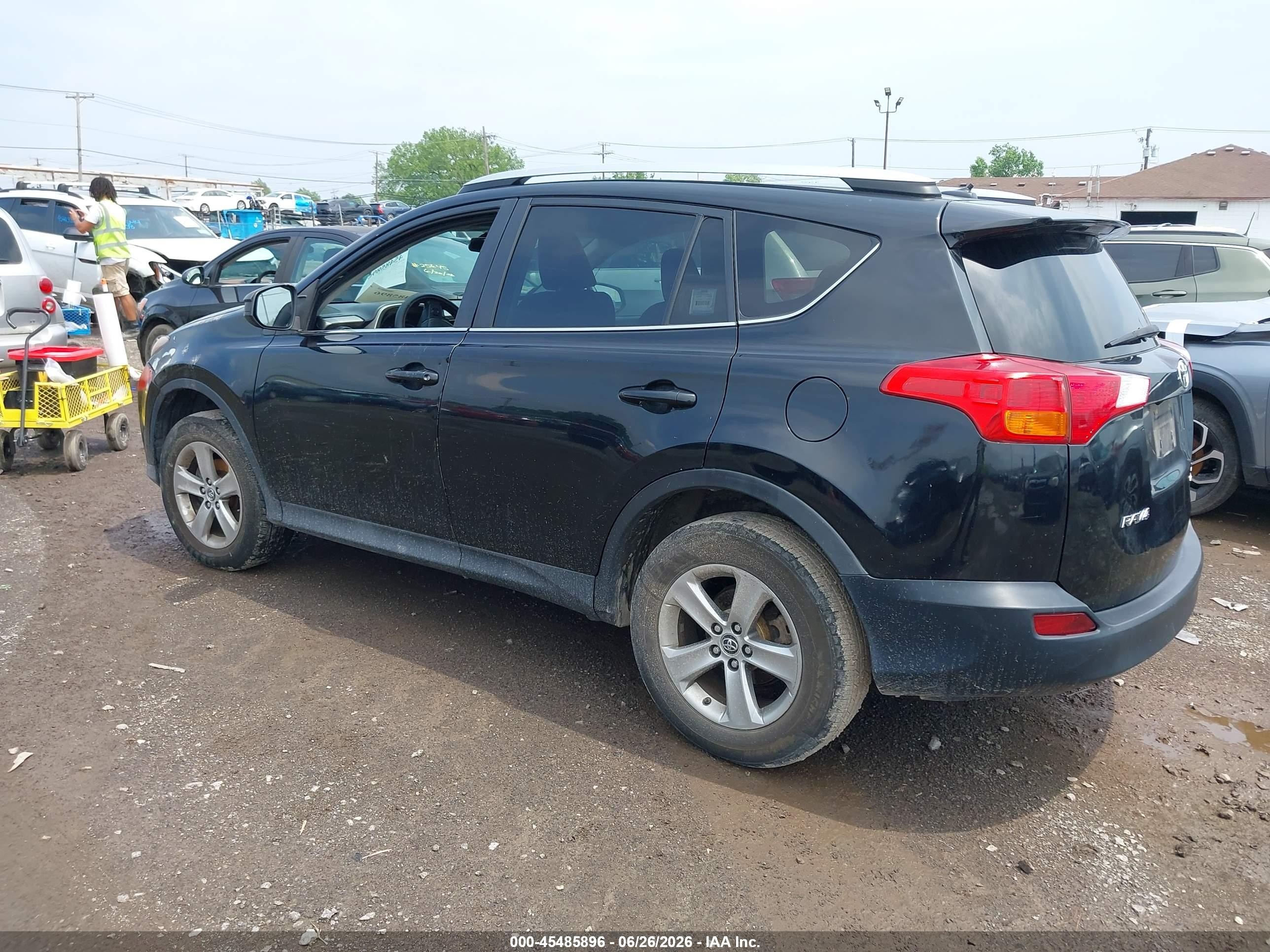 2015 Toyota Rav4 Xle Black vin: 2T3RFREV4FW373206