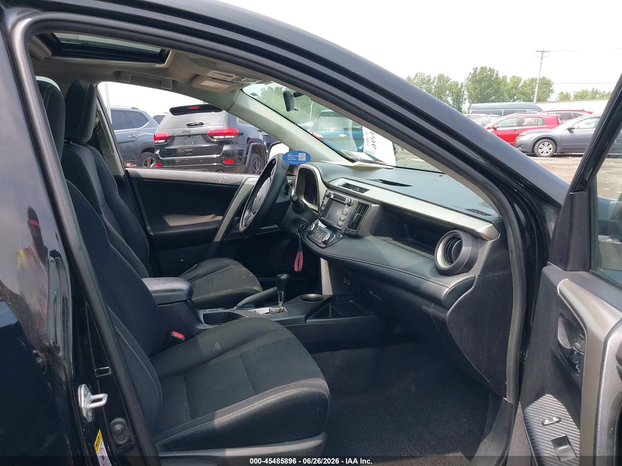 2015 Toyota Rav4 Xle Black vin: 2T3RFREV4FW373206