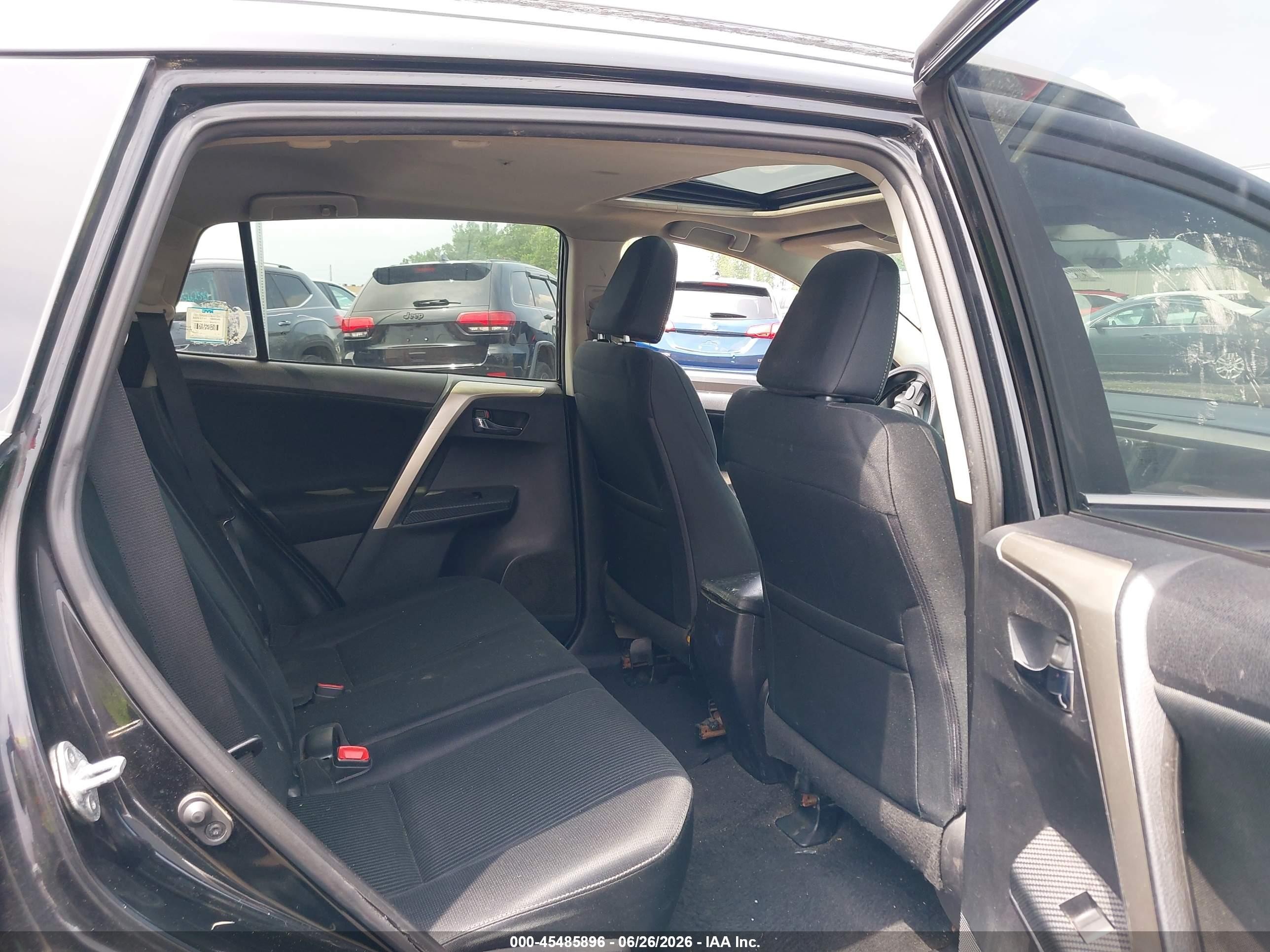 2015 Toyota Rav4 Xle Black vin: 2T3RFREV4FW373206