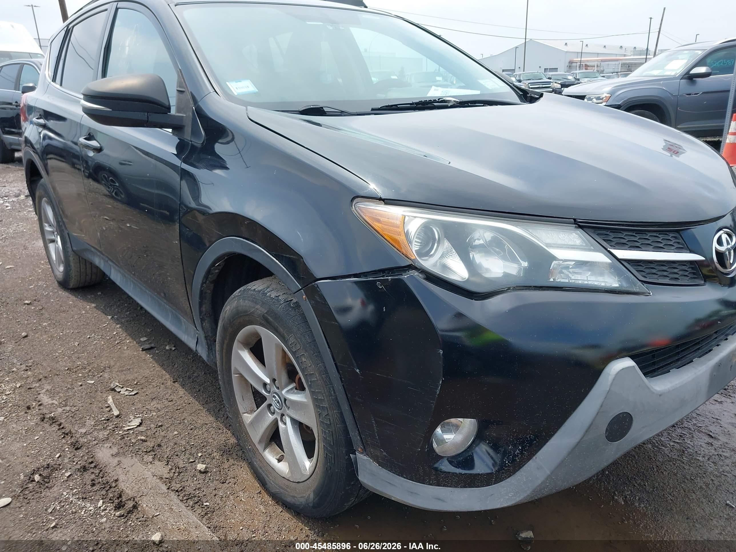 2015 Toyota Rav4 Xle Black vin: 2T3RFREV4FW373206