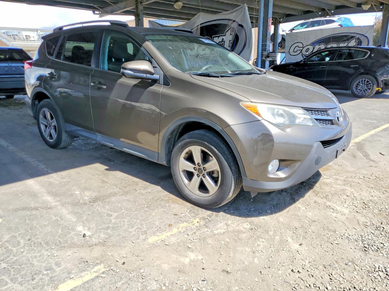 2015 Toyota Rav4 Xle Коричневый vin: 2T3RFREV4FW399210