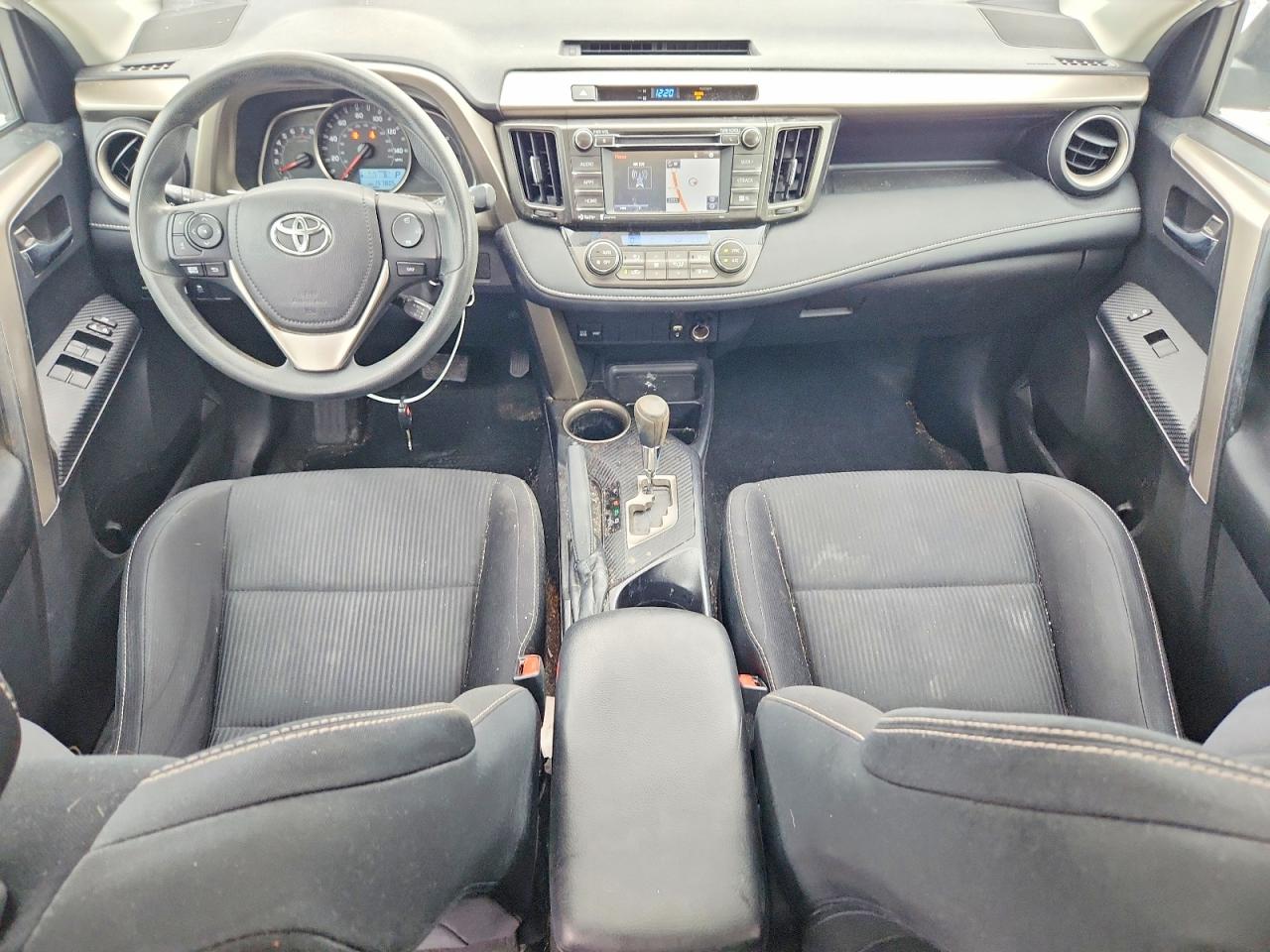 2015 Toyota Rav4 Xle White vin: 2T3RFREV4FW403790
