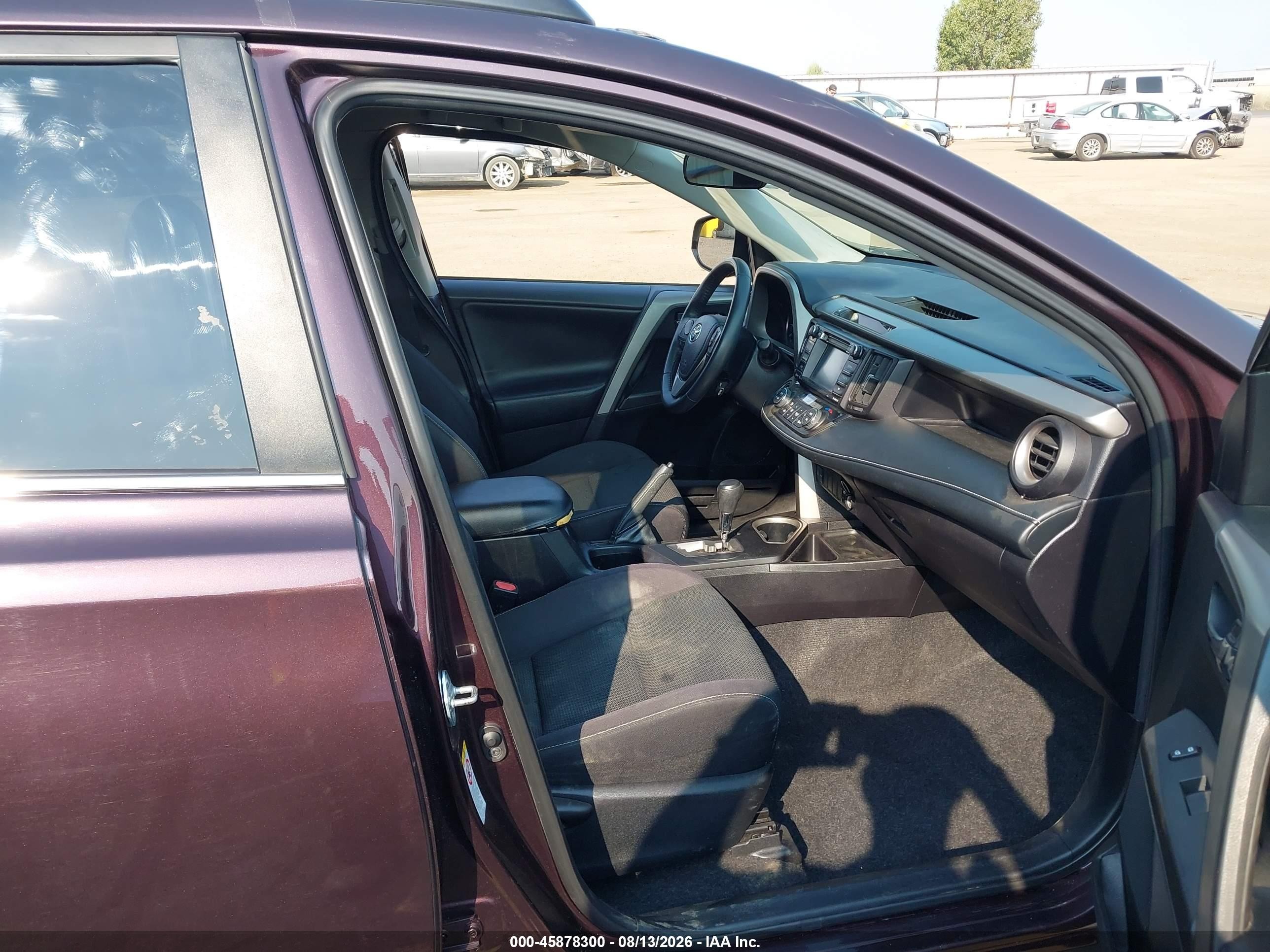 2018 Toyota Rav4 Xle Purple vin: 2T3RFREV4JW720672