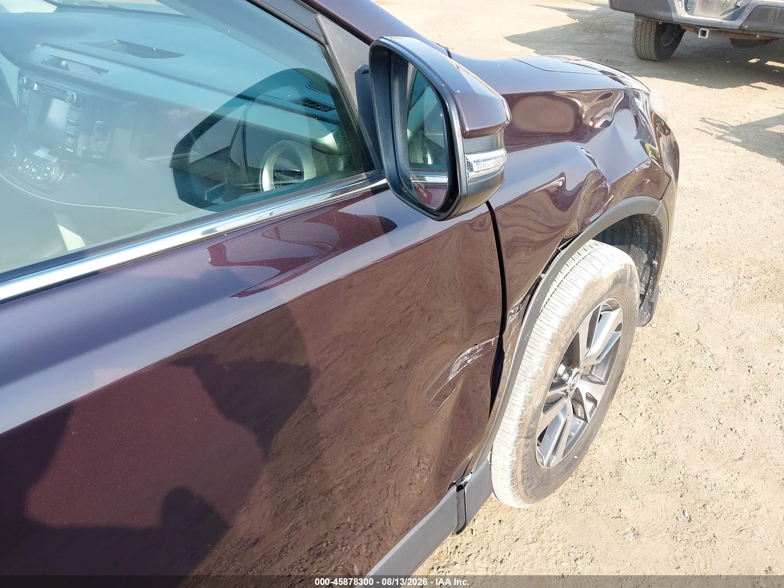 2018 Toyota Rav4 Xle Purple vin: 2T3RFREV4JW720672