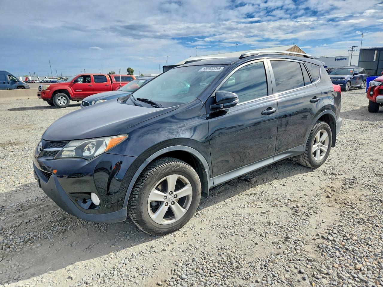 2013 Toyota Rav4 Xle Black vin: 2T3RFREV5DW006862
