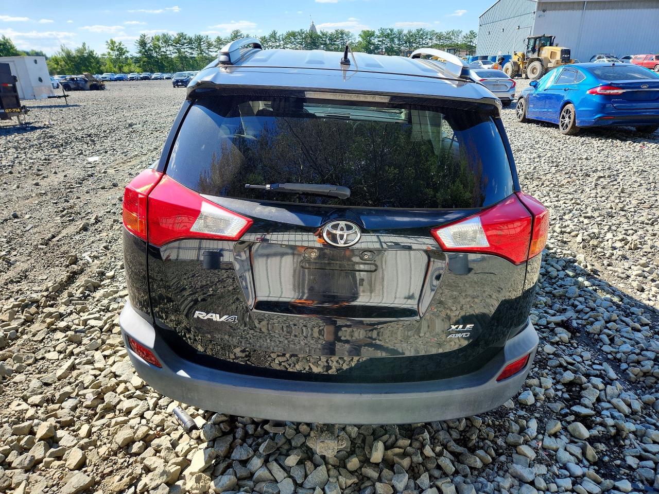 2013 Toyota Rav4 Xle Black vin: 2T3RFREV5DW012029