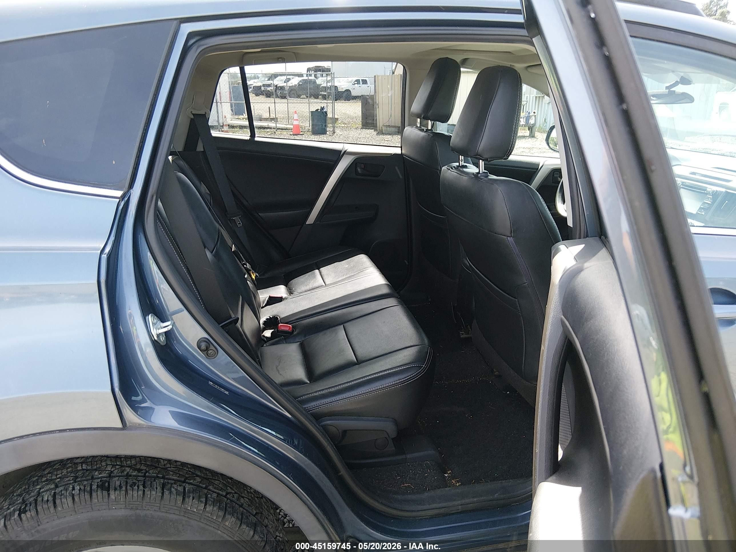 2013 Toyota Rav4 Xle Light Blue vin: 2T3RFREV5DW024486