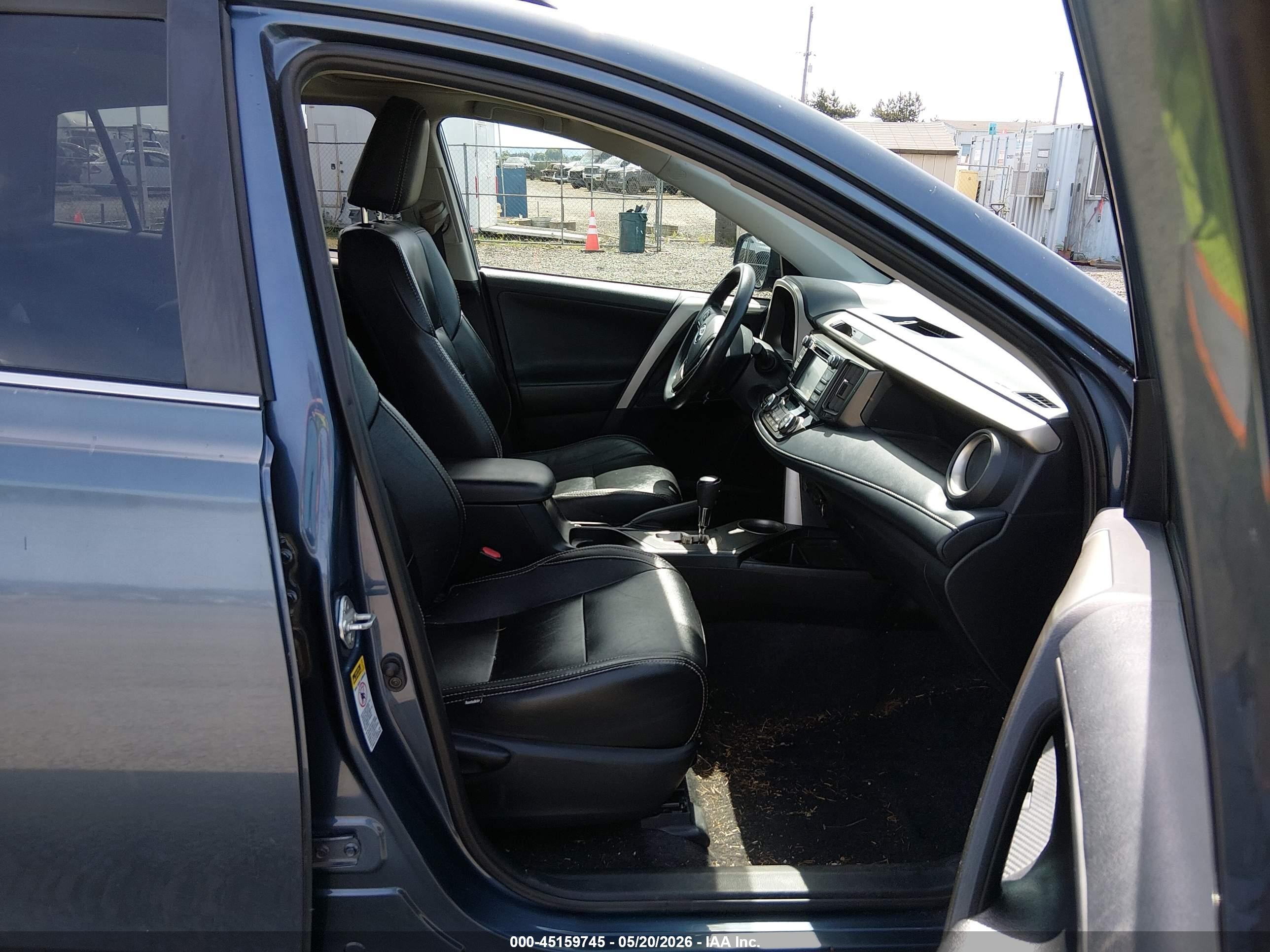 2013 Toyota Rav4 Xle Light Blue vin: 2T3RFREV5DW024486