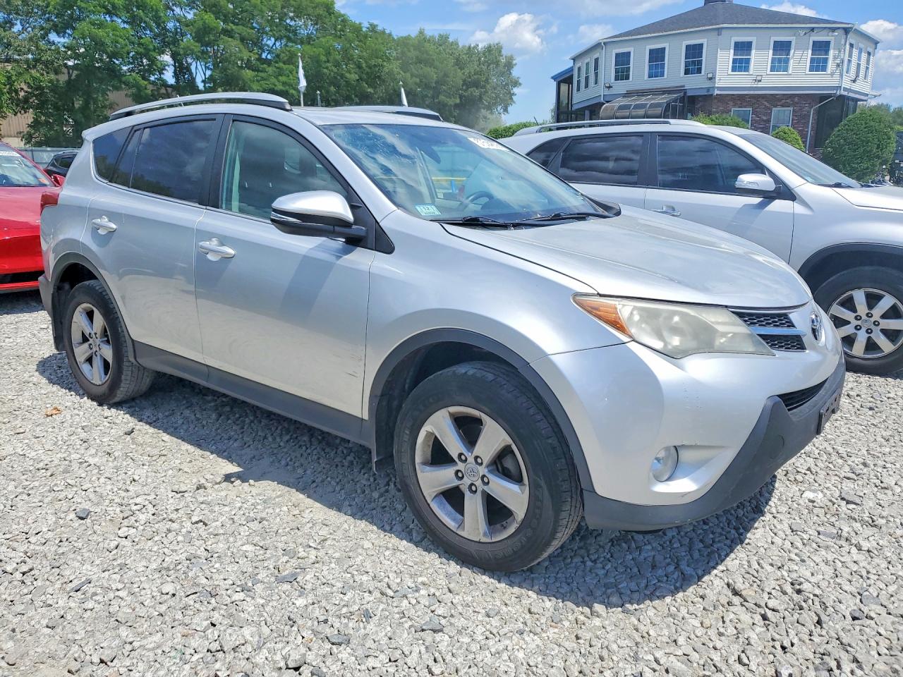 2013 Toyota Rav4 Xle Silver vin: 2T3RFREV5DW044527