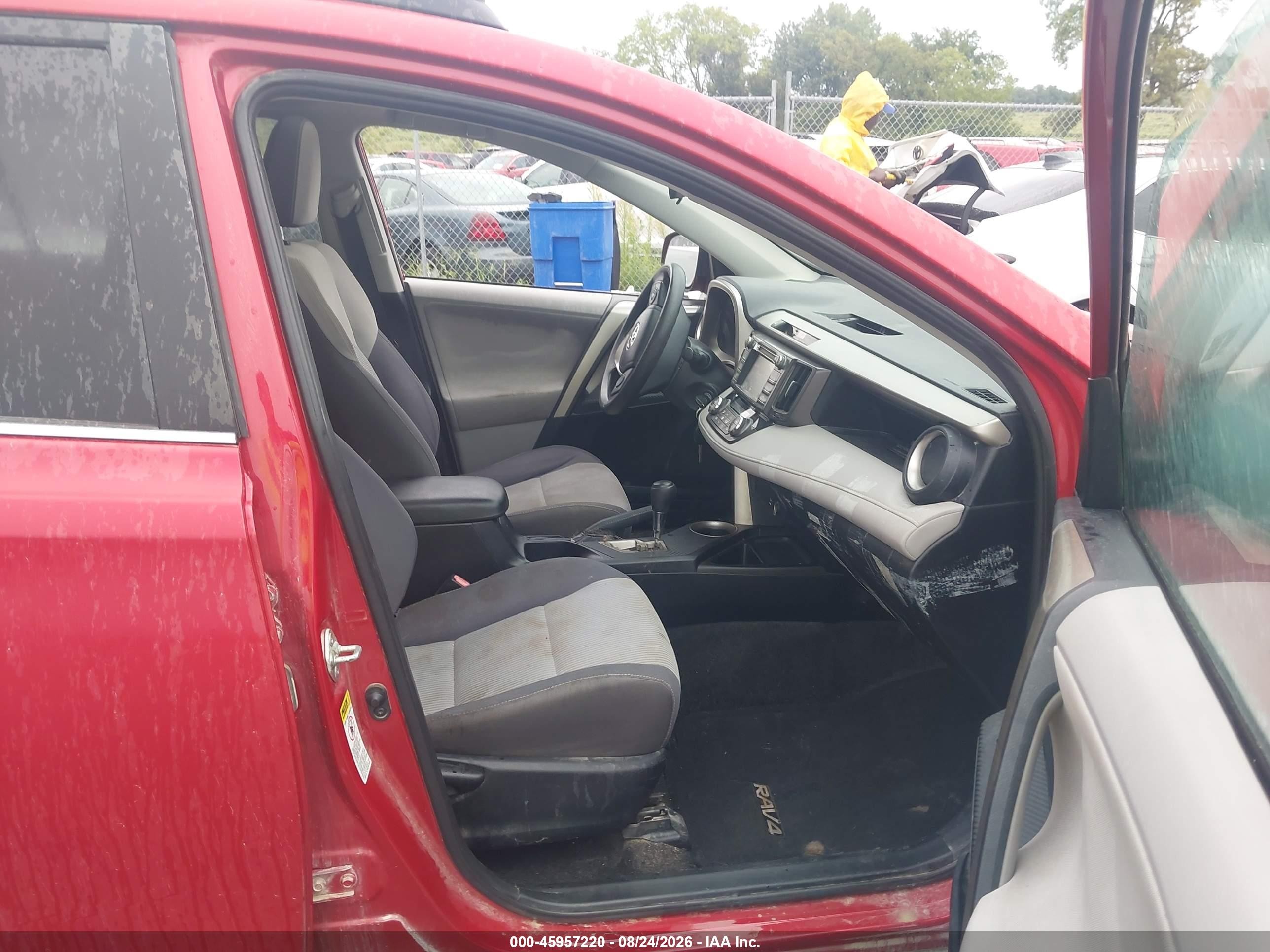 2013 Toyota Rav4 Xle Red vin: 2T3RFREV5DW044530