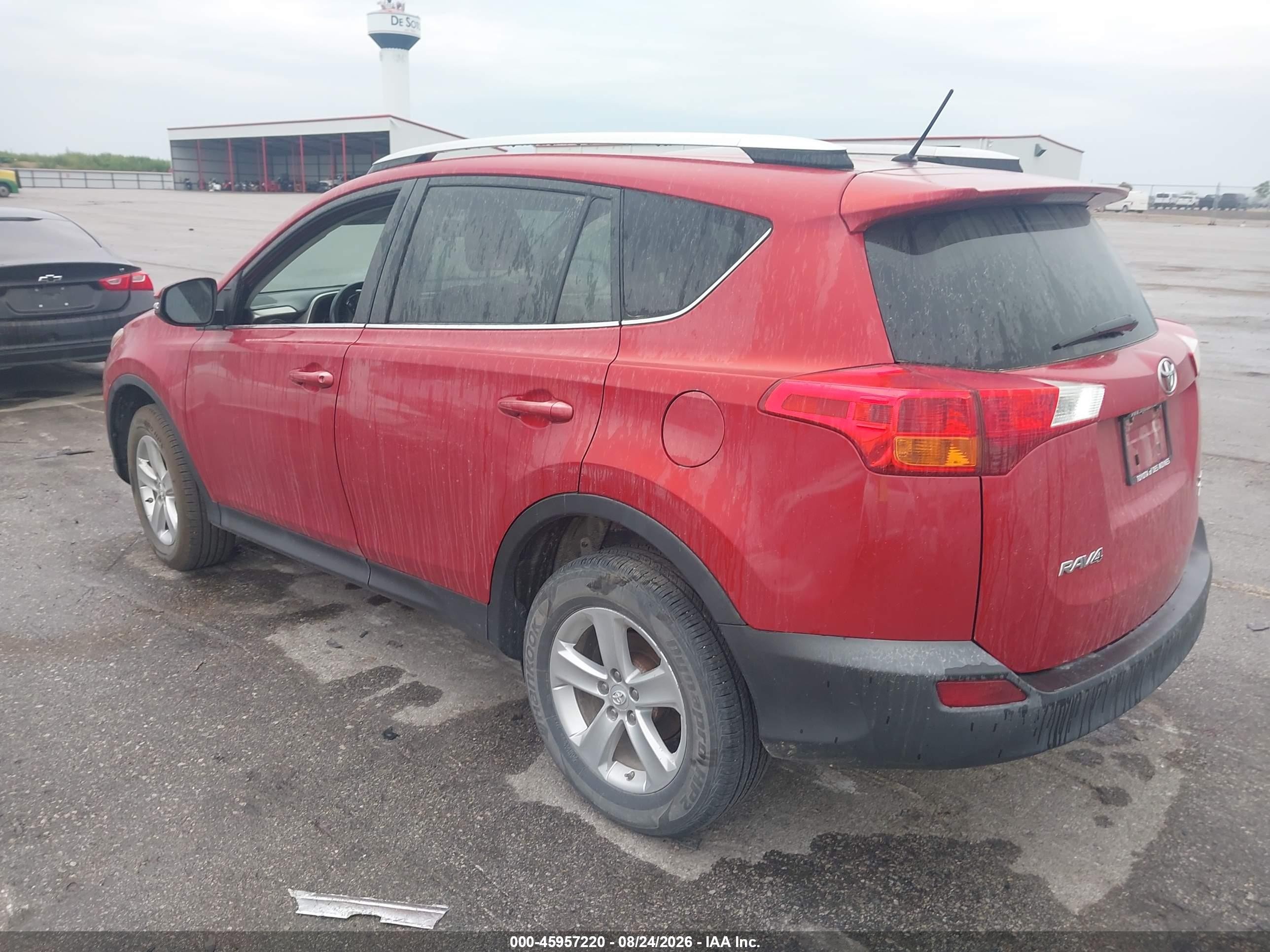2013 Toyota Rav4 Xle Red vin: 2T3RFREV5DW044530
