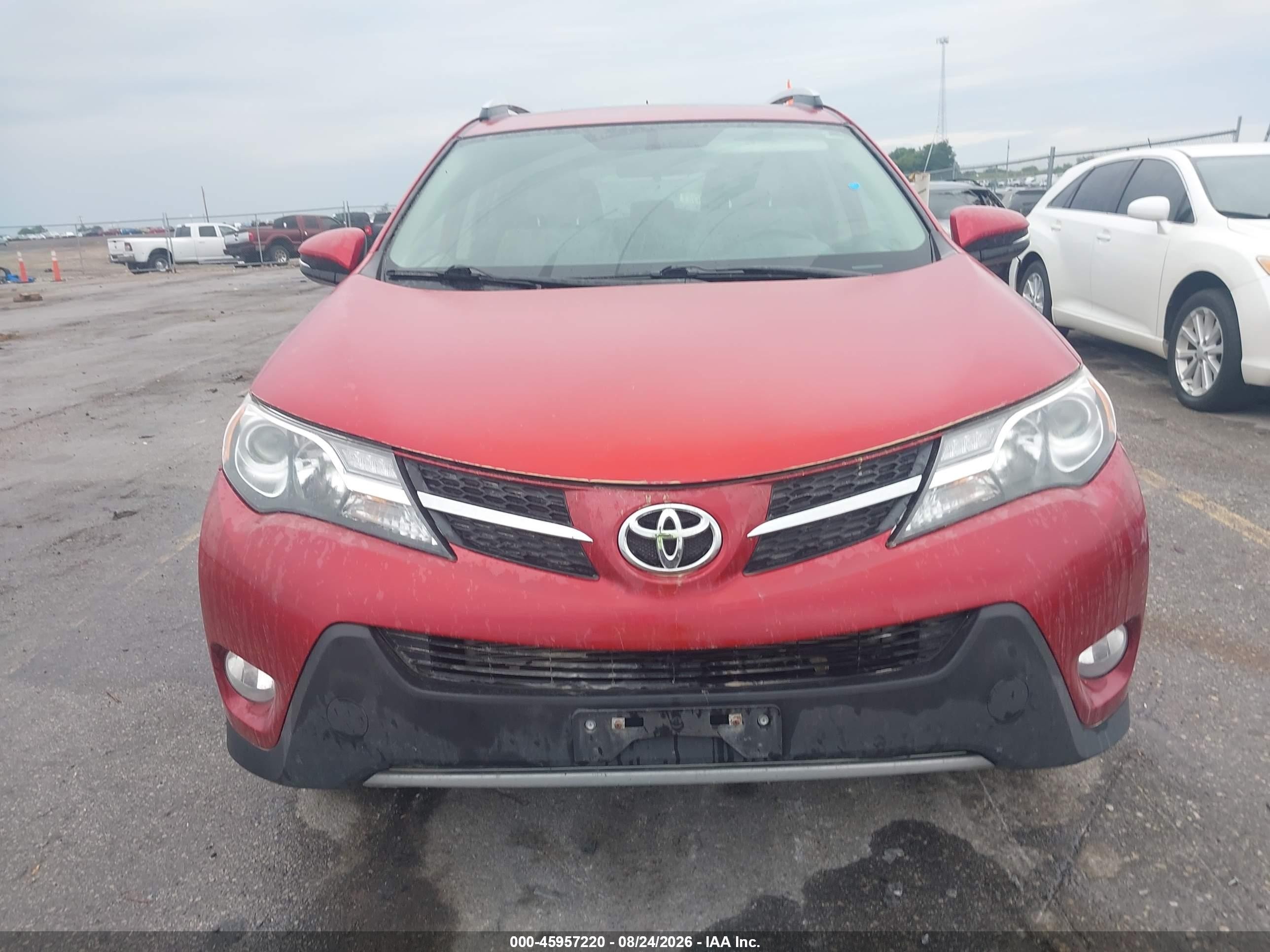 2013 Toyota Rav4 Xle Red vin: 2T3RFREV5DW044530