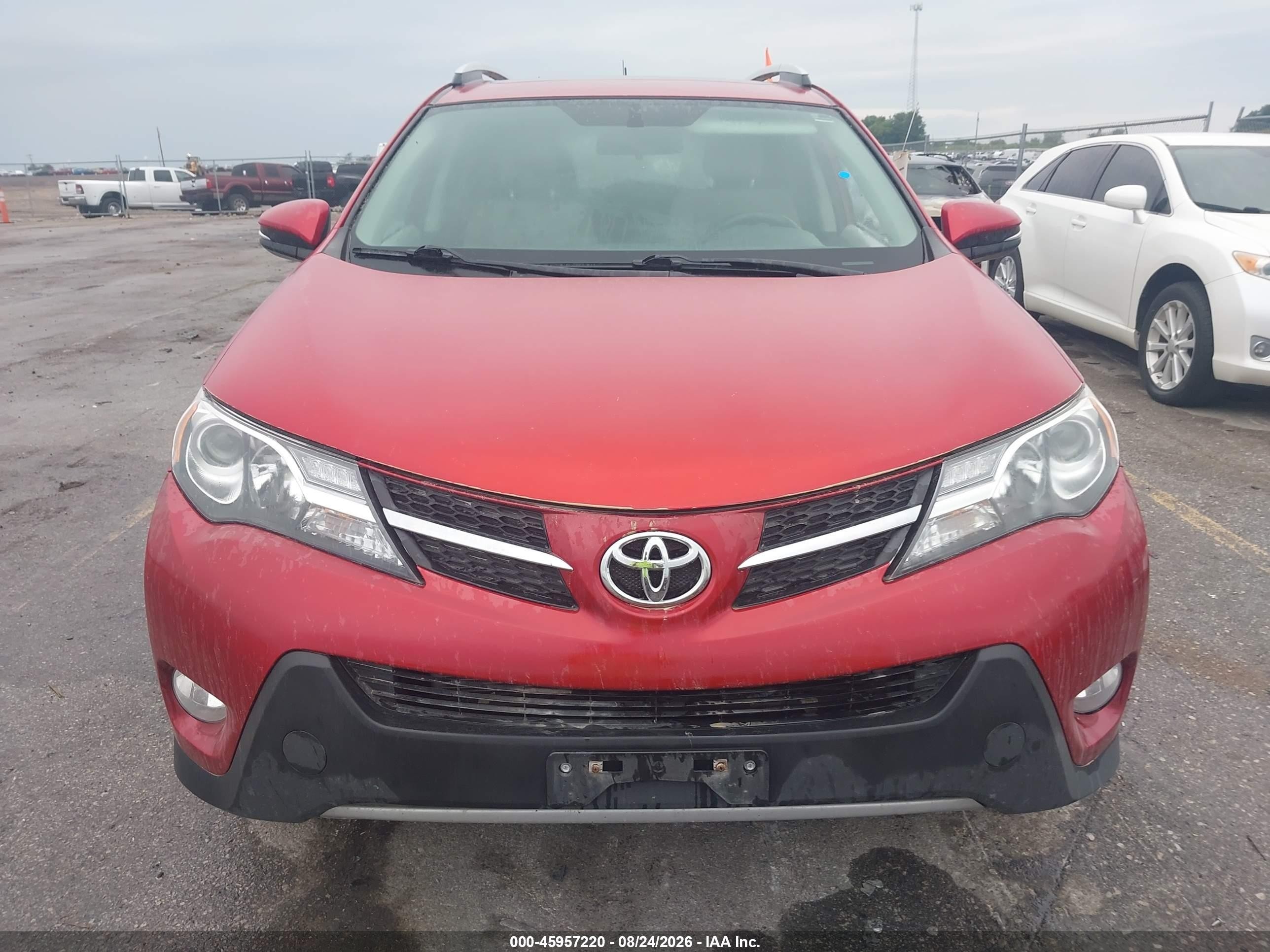 2013 Toyota Rav4 Xle Red vin: 2T3RFREV5DW044530