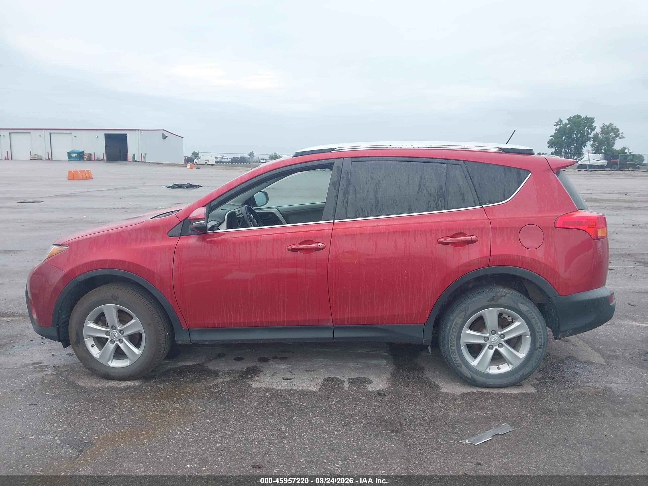 2013 Toyota Rav4 Xle Red vin: 2T3RFREV5DW044530