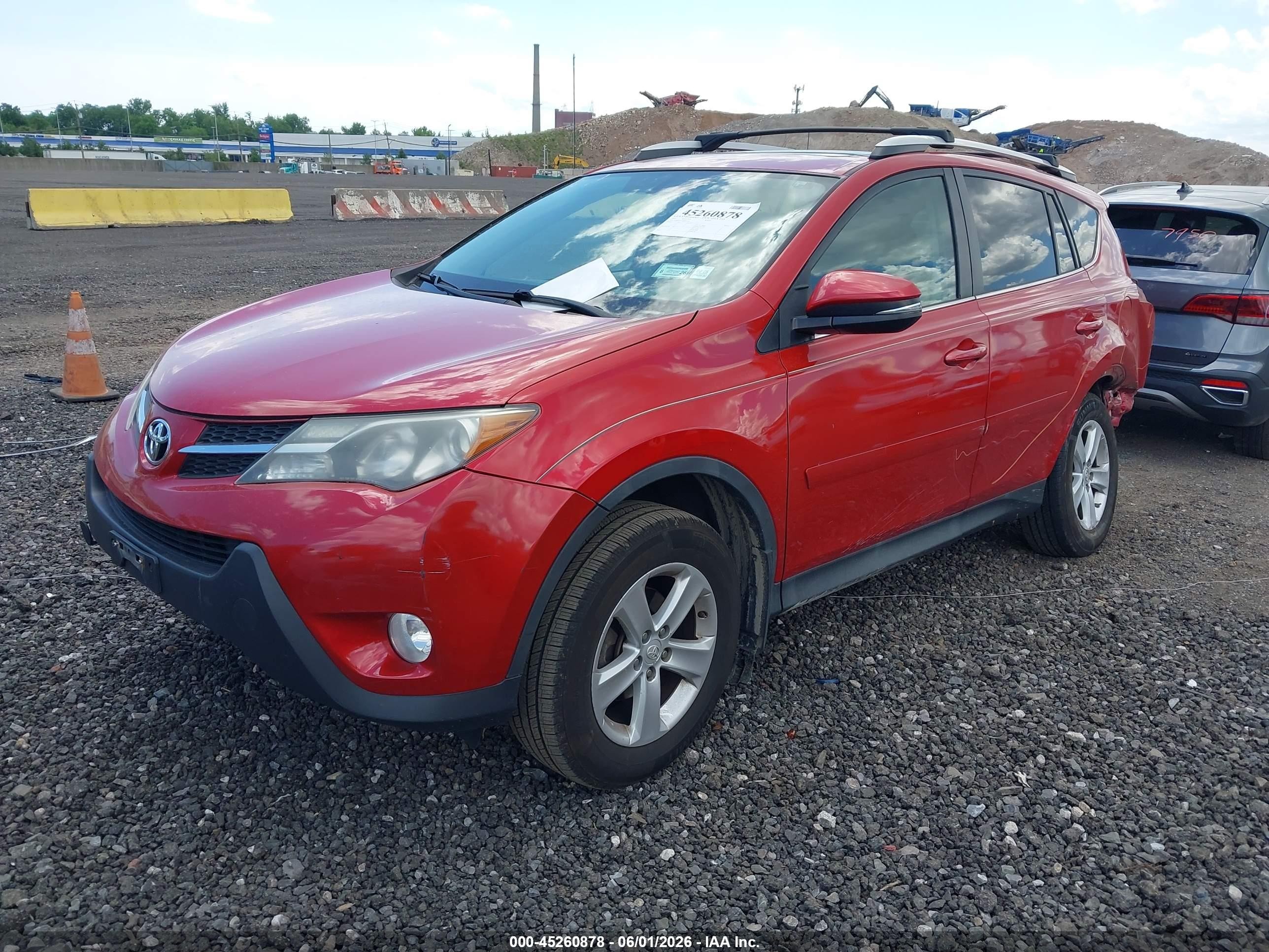 2013 Toyota Rav4 Xle Red vin: 2T3RFREV5DW080346