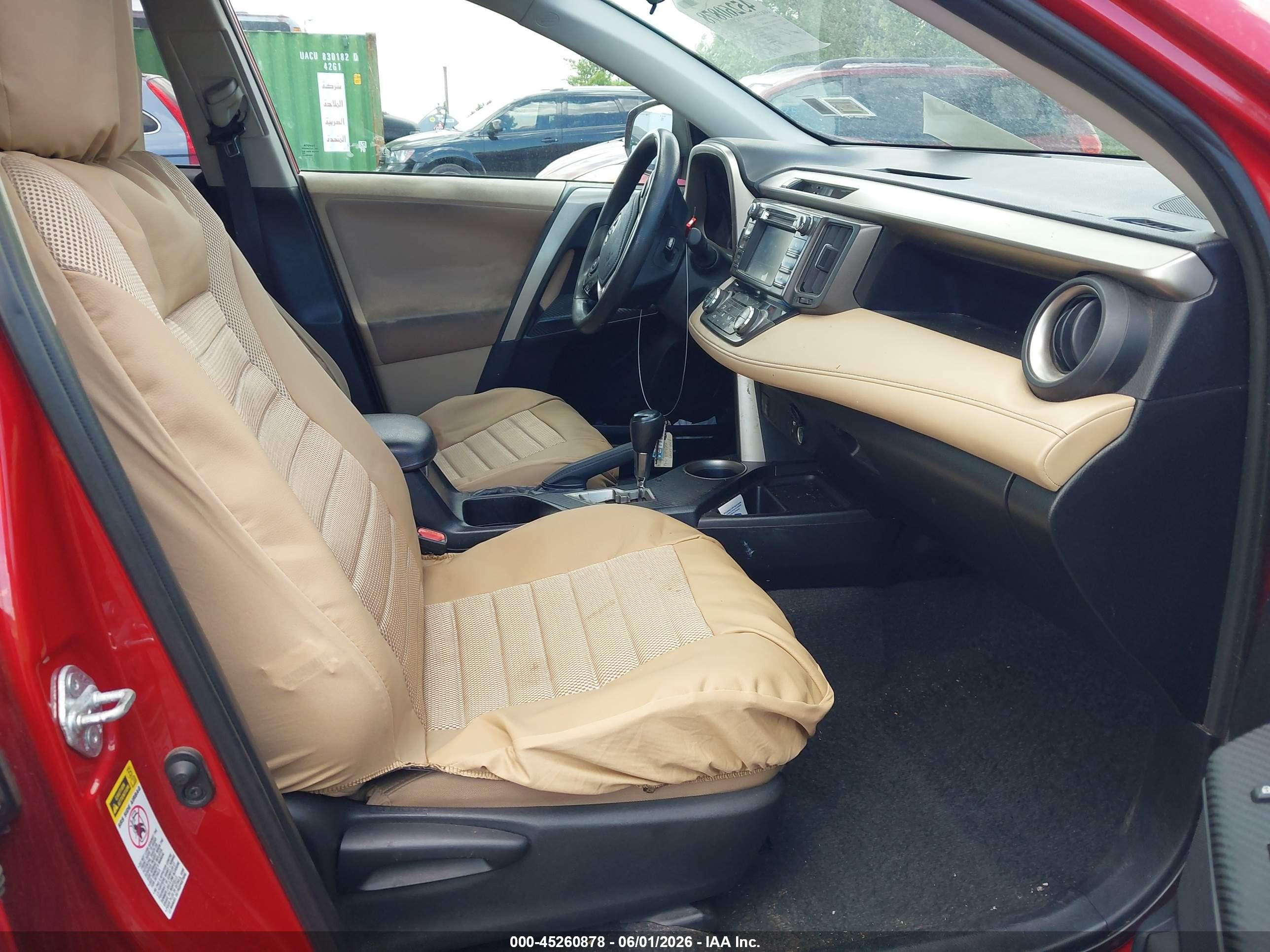 2013 Toyota Rav4 Xle Red vin: 2T3RFREV5DW080346