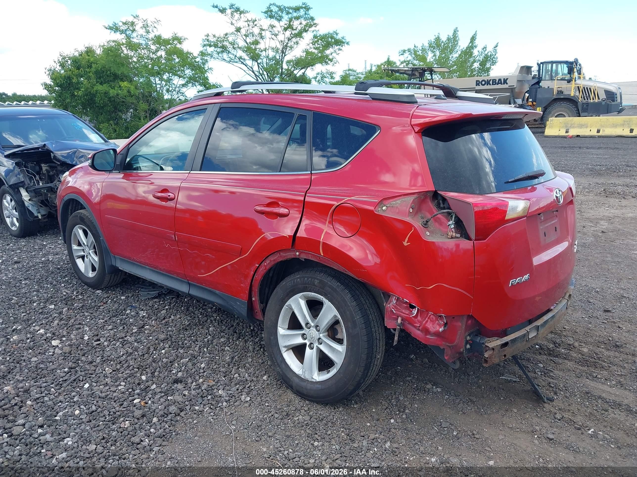 2013 Toyota Rav4 Xle Red vin: 2T3RFREV5DW080346