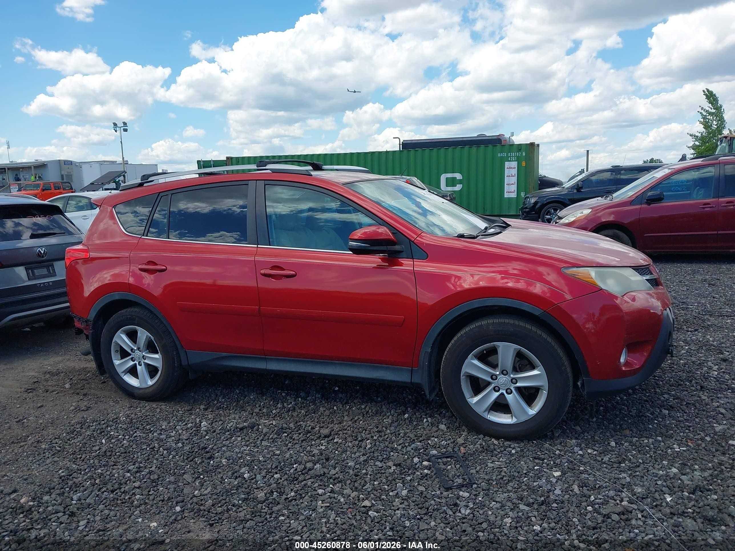 2013 Toyota Rav4 Xle Red vin: 2T3RFREV5DW080346