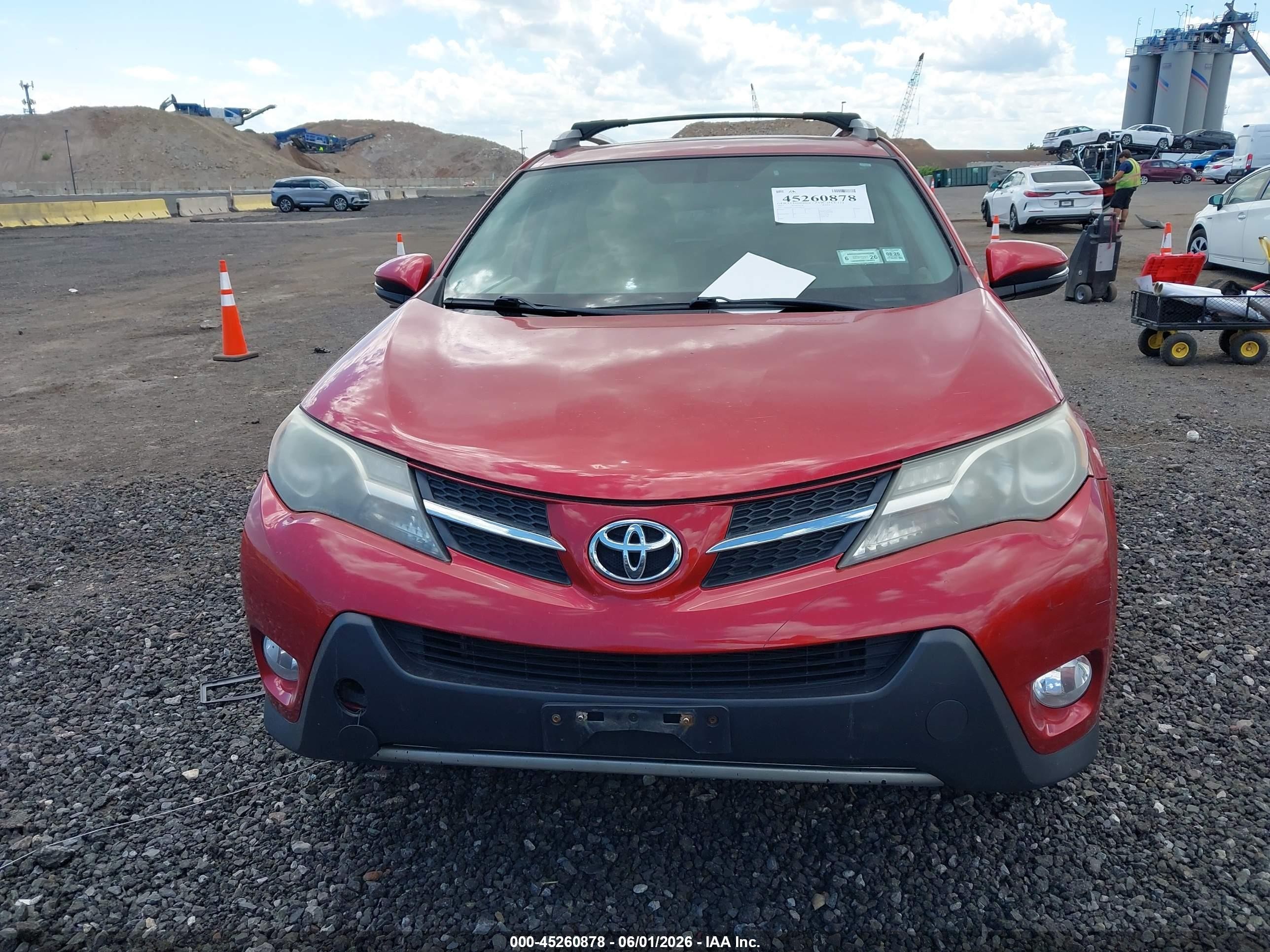 2013 Toyota Rav4 Xle Red vin: 2T3RFREV5DW080346