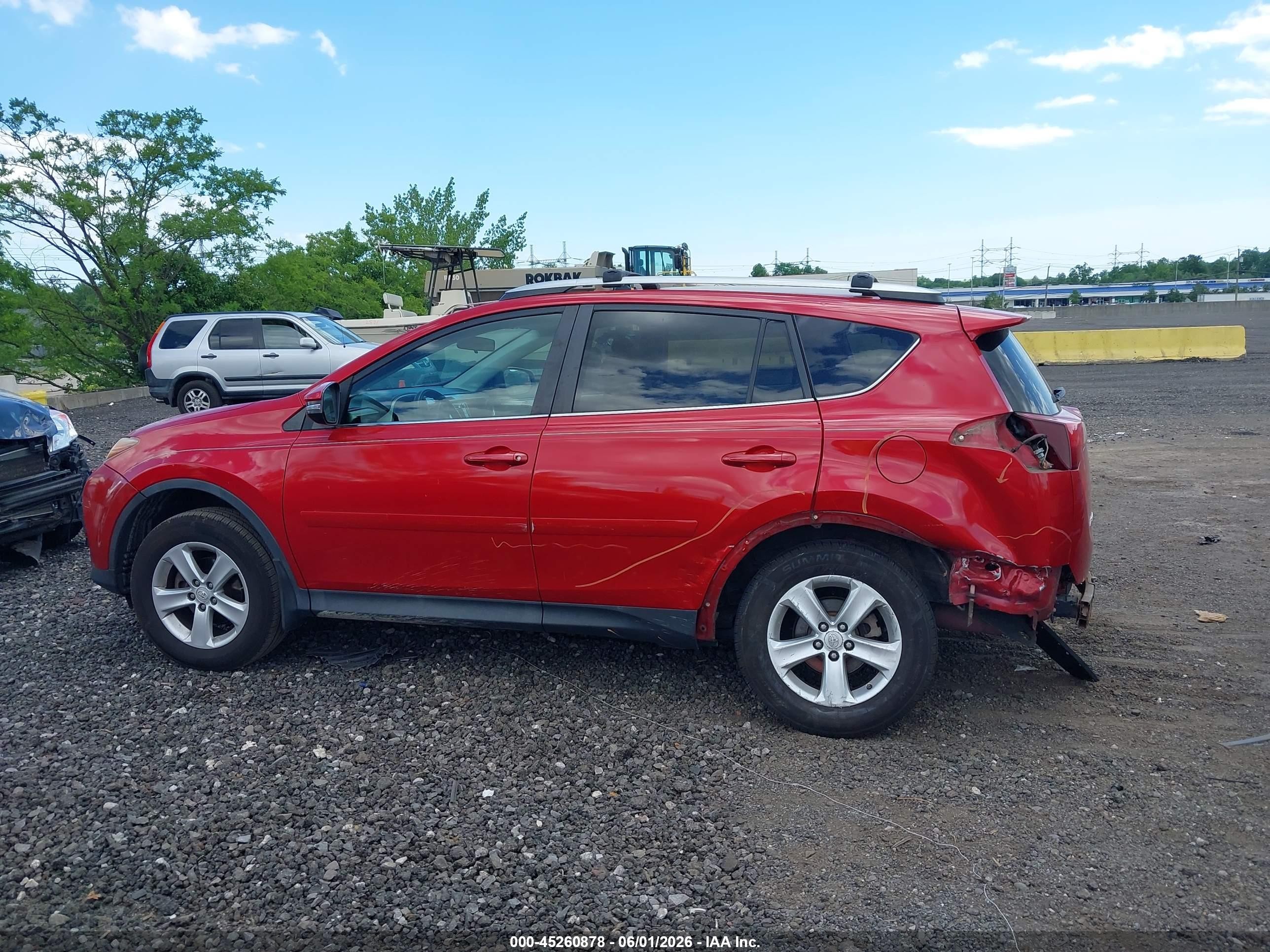 2013 Toyota Rav4 Xle Red vin: 2T3RFREV5DW080346