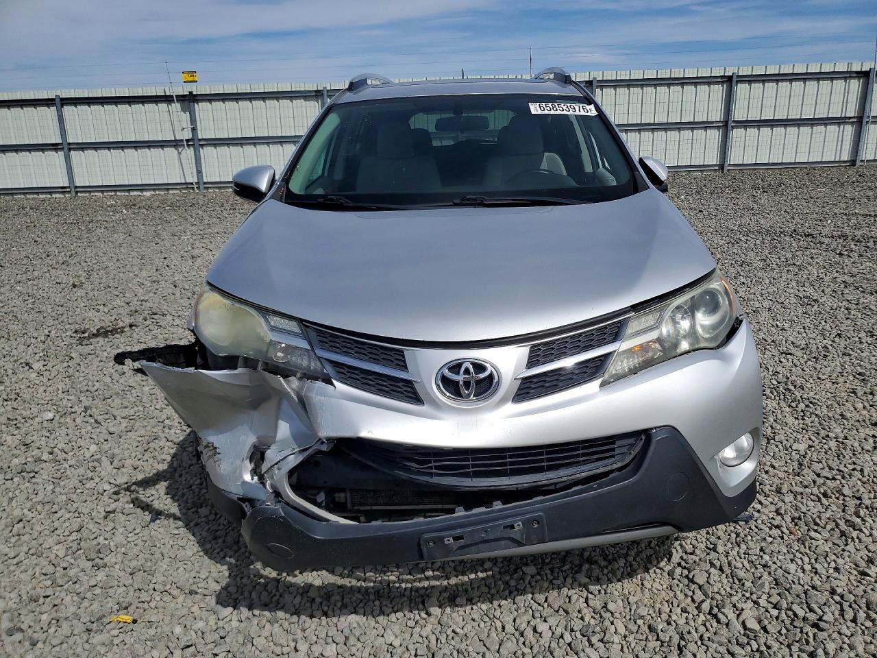 2013 Toyota Rav4 Xle Silver vin: 2T3RFREV5DW122384