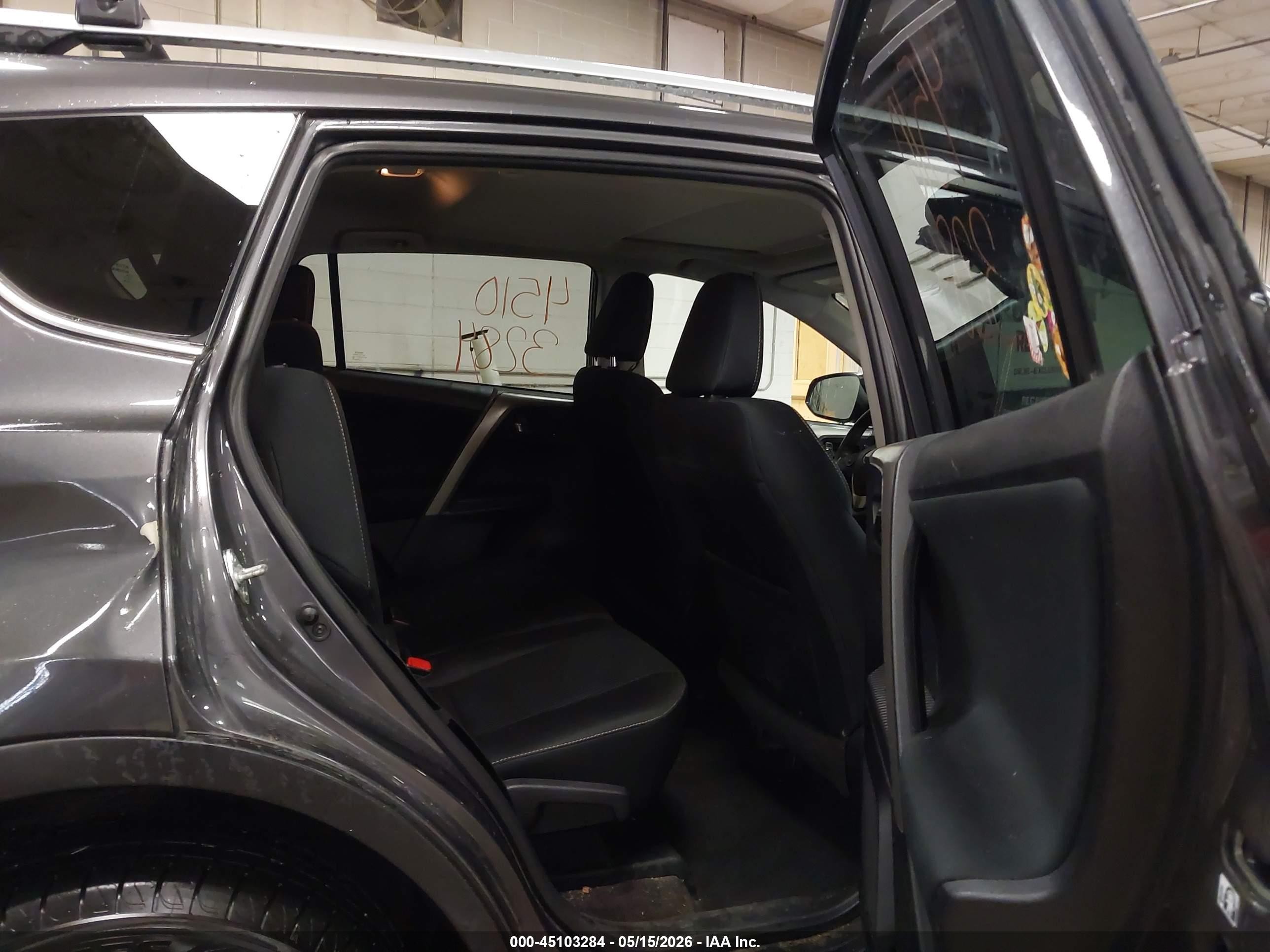 2014 Toyota Rav4 Xle Gray vin: 2T3RFREV5EW135122