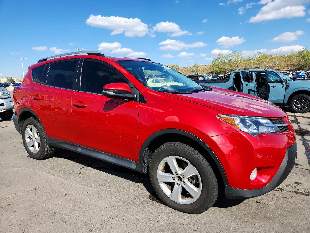 2014 Toyota Rav4 Xle Red vin: 2T3RFREV5EW142278