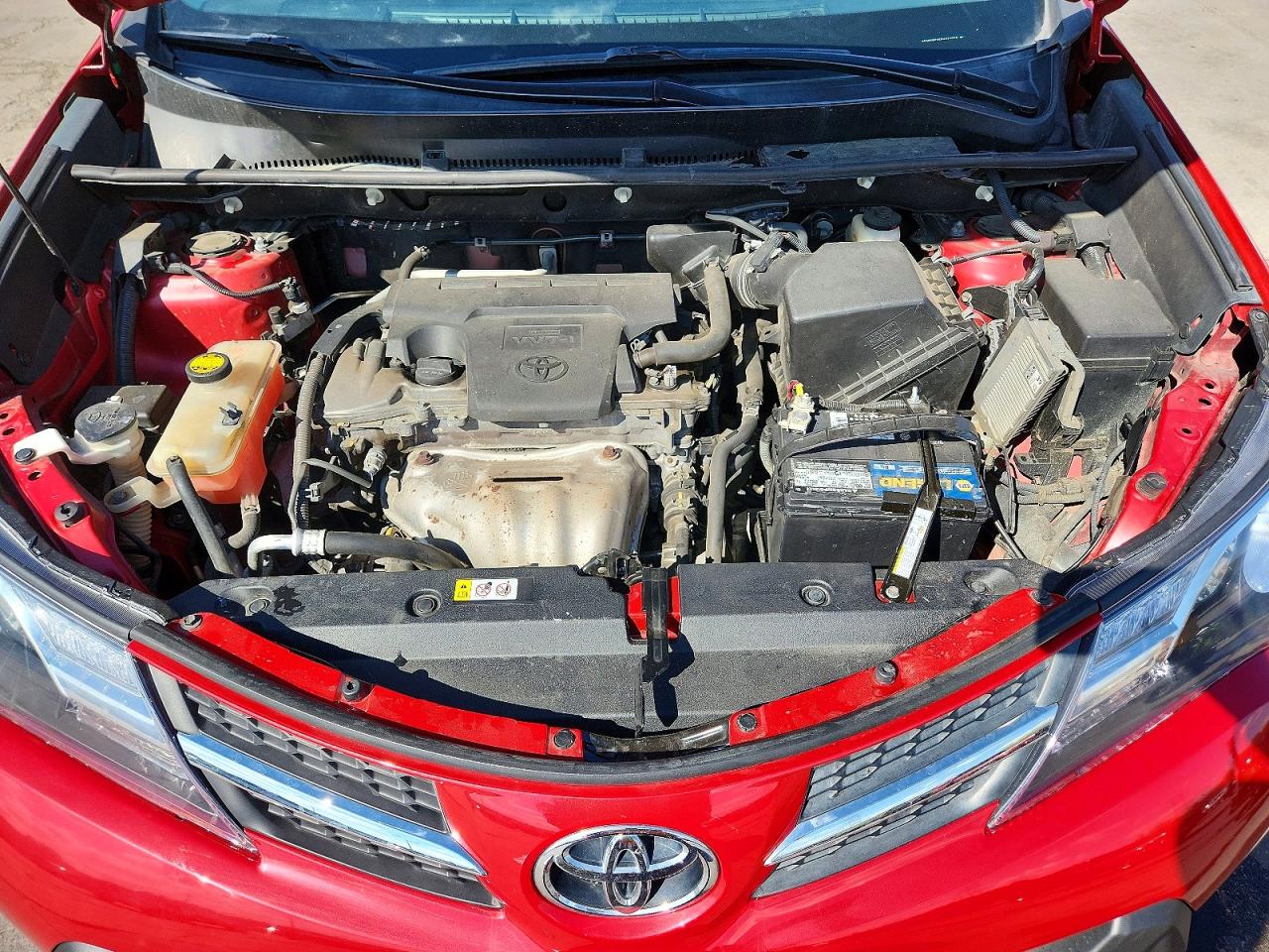 2014 Toyota Rav4 Xle Red vin: 2T3RFREV5EW142278