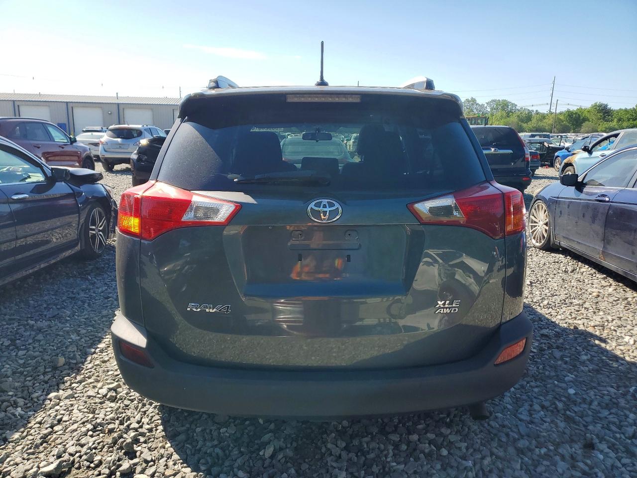 2014 Toyota Rav4 Xle Gray vin: 2T3RFREV5EW145410