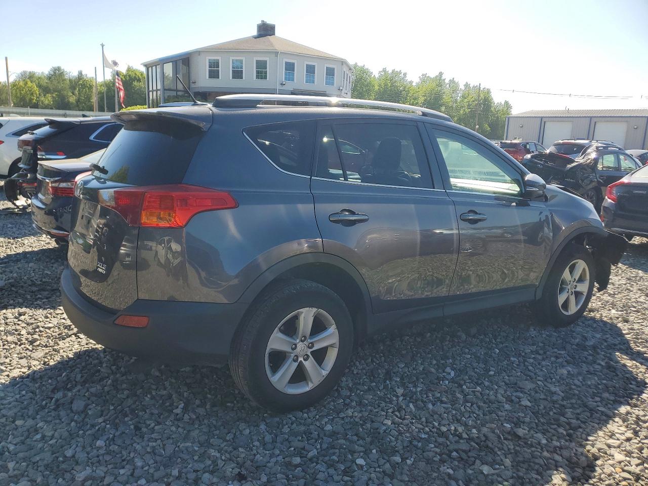 2014 Toyota Rav4 Xle Gray vin: 2T3RFREV5EW145410