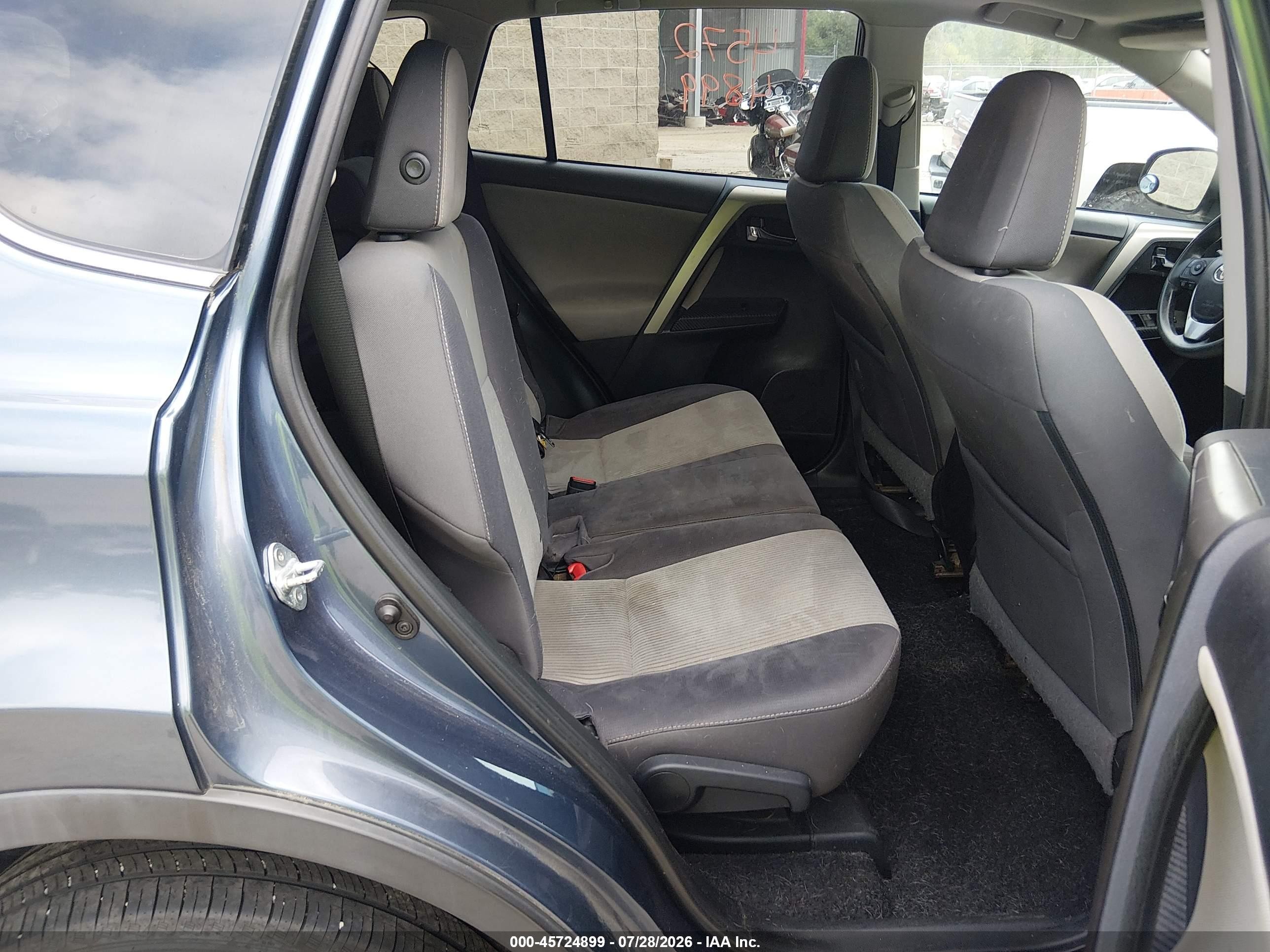 2014 Toyota Rav4 Xle Blue vin: 2T3RFREV5EW157556