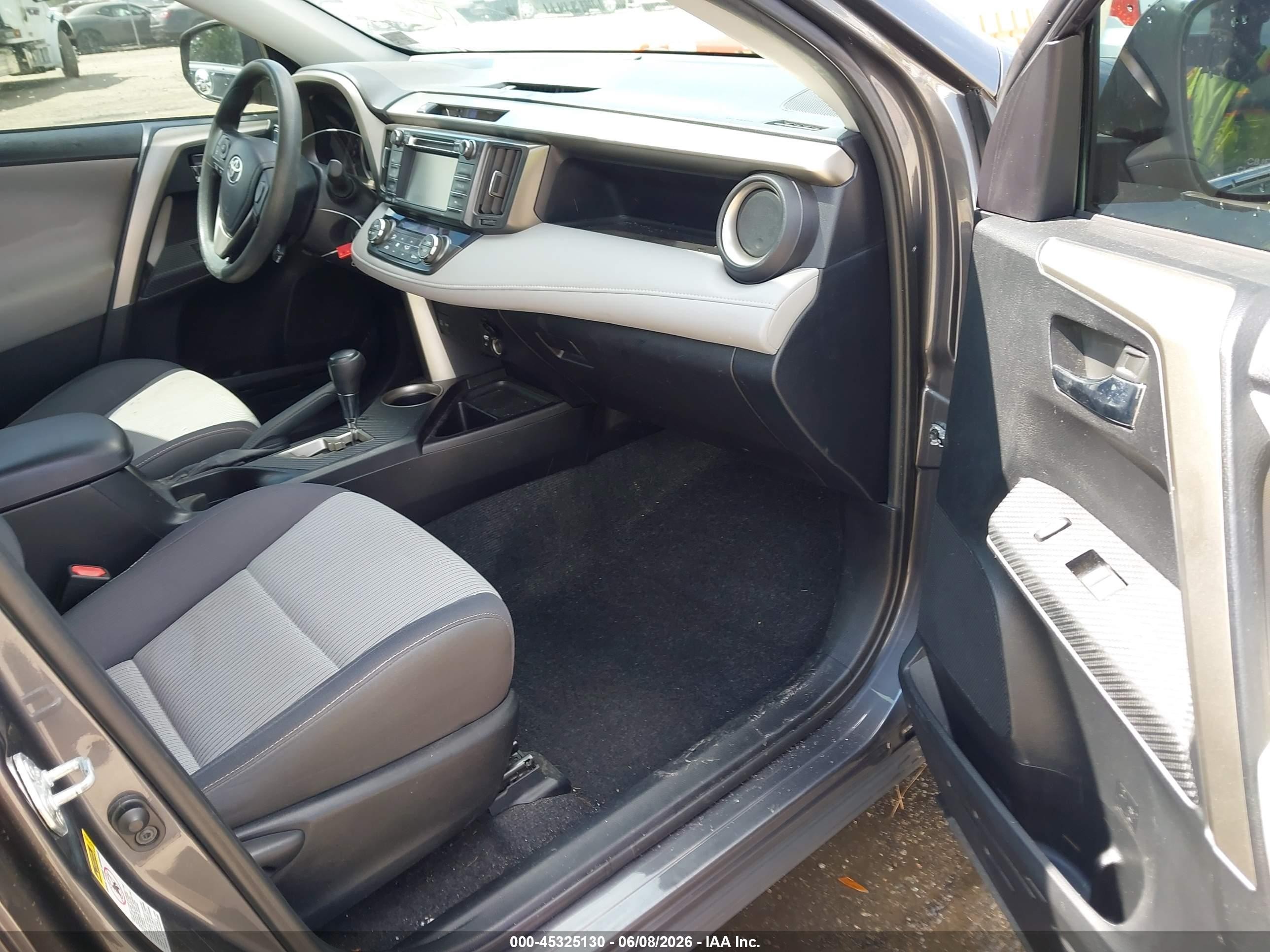 2014 Toyota Rav4 Xle Gray vin: 2T3RFREV5EW205654