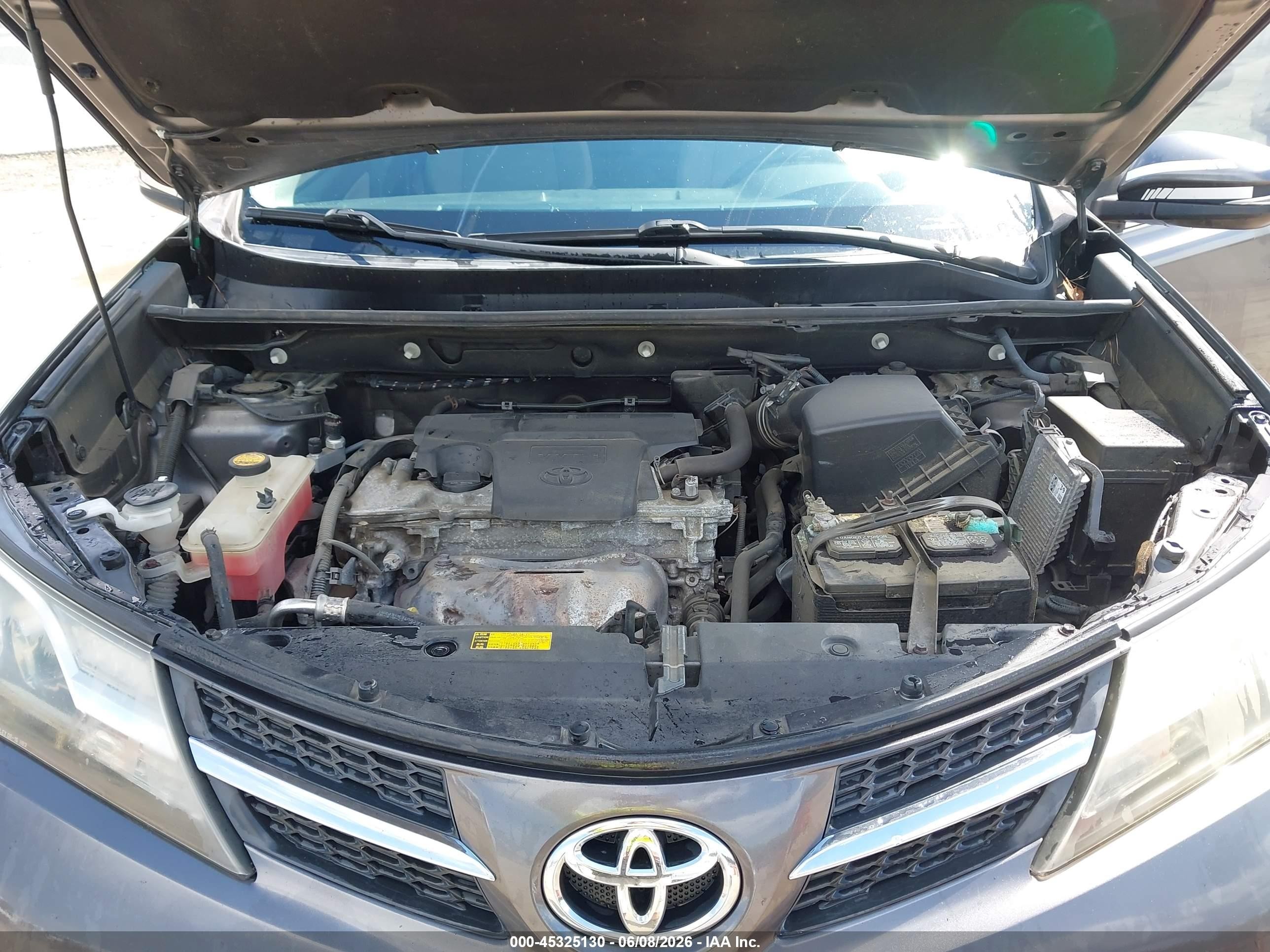 2014 Toyota Rav4 Xle Gray vin: 2T3RFREV5EW205654