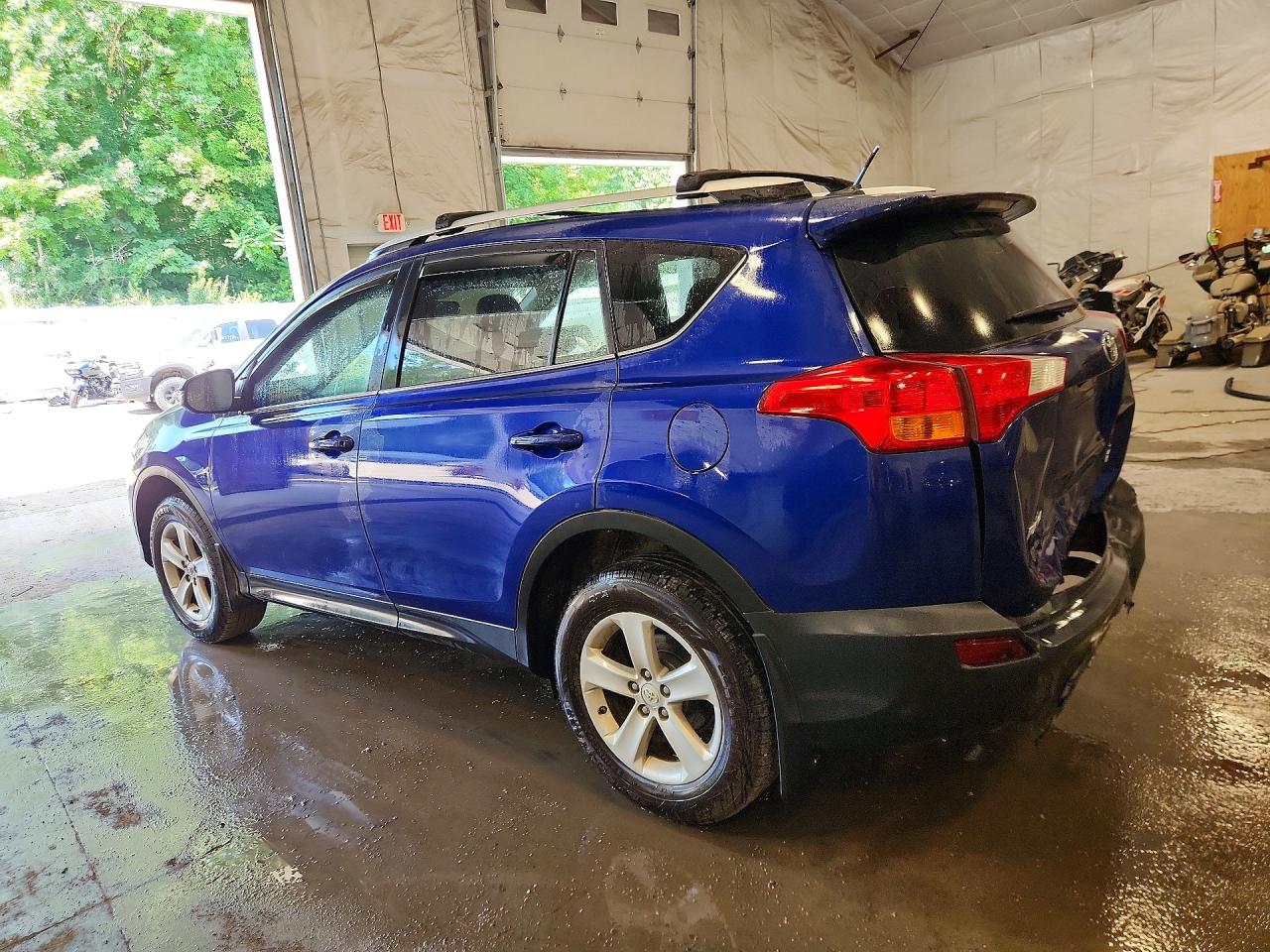 2014 Toyota Rav4 Xle Blue vin: 2T3RFREV5EW210479
