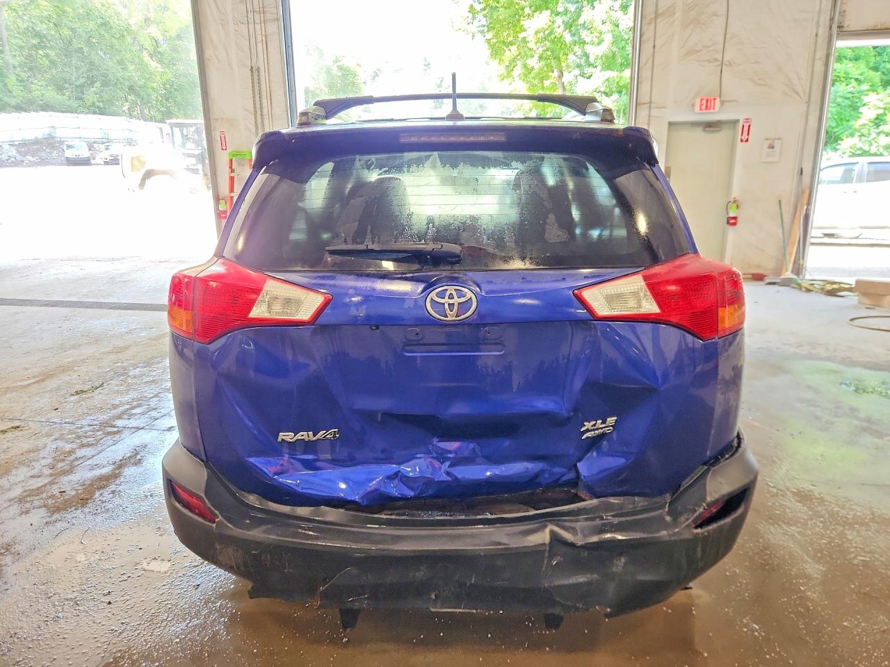 2014 Toyota Rav4 Xle Blue vin: 2T3RFREV5EW210479