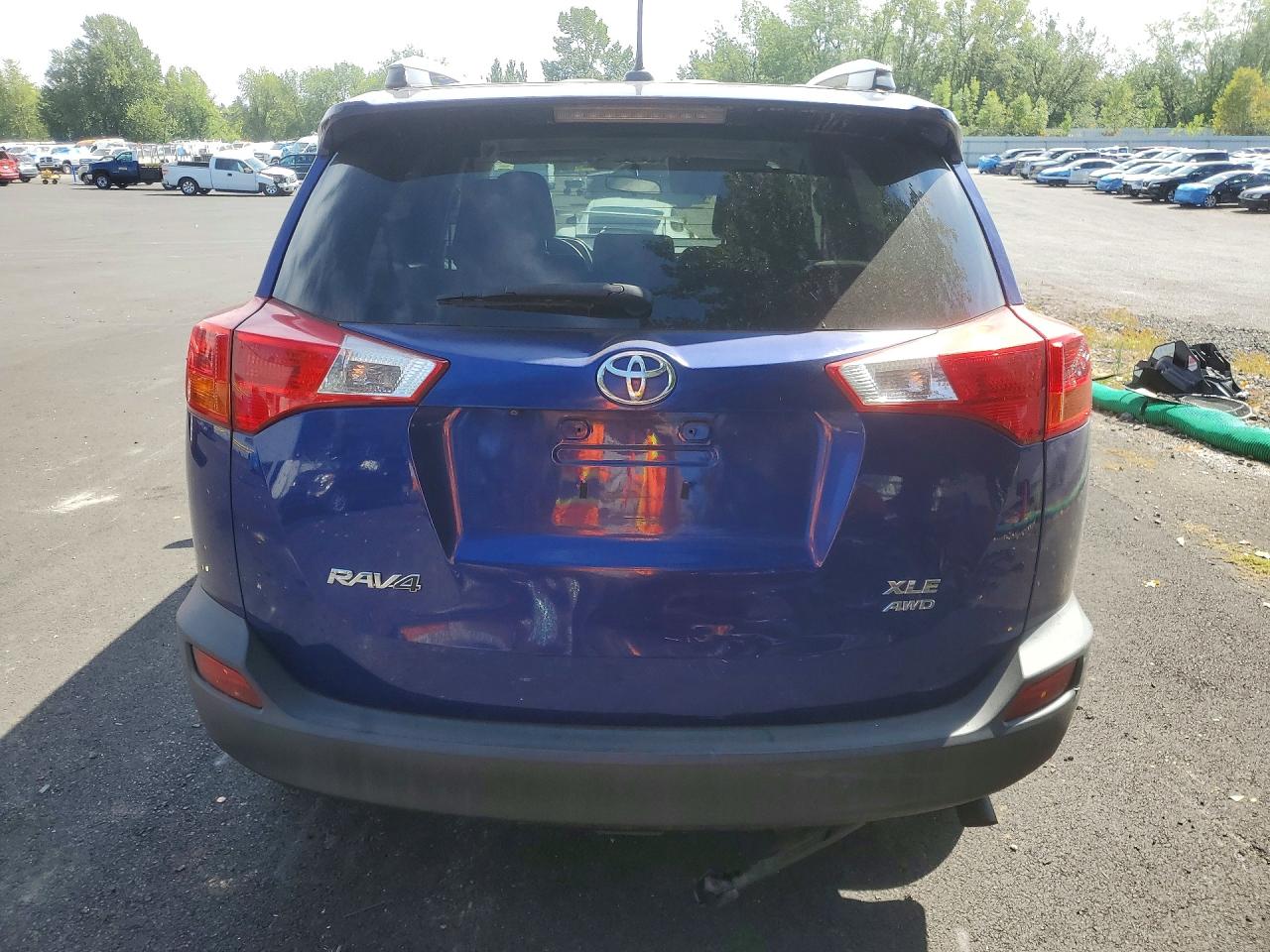 2015 Toyota Rav4 Xle Blue vin: 2T3RFREV5FW248697