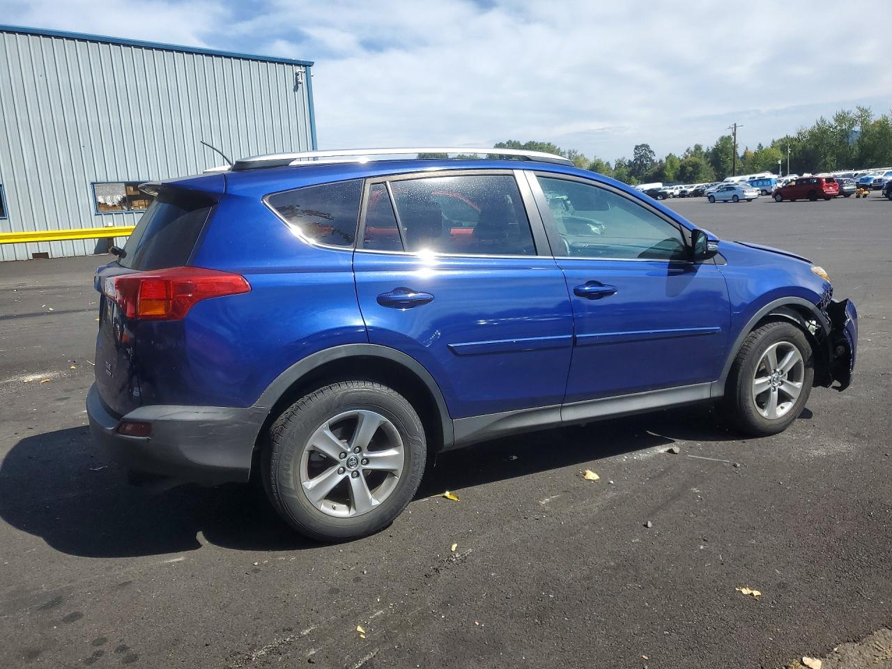 2015 Toyota Rav4 Xle Blue vin: 2T3RFREV5FW248697