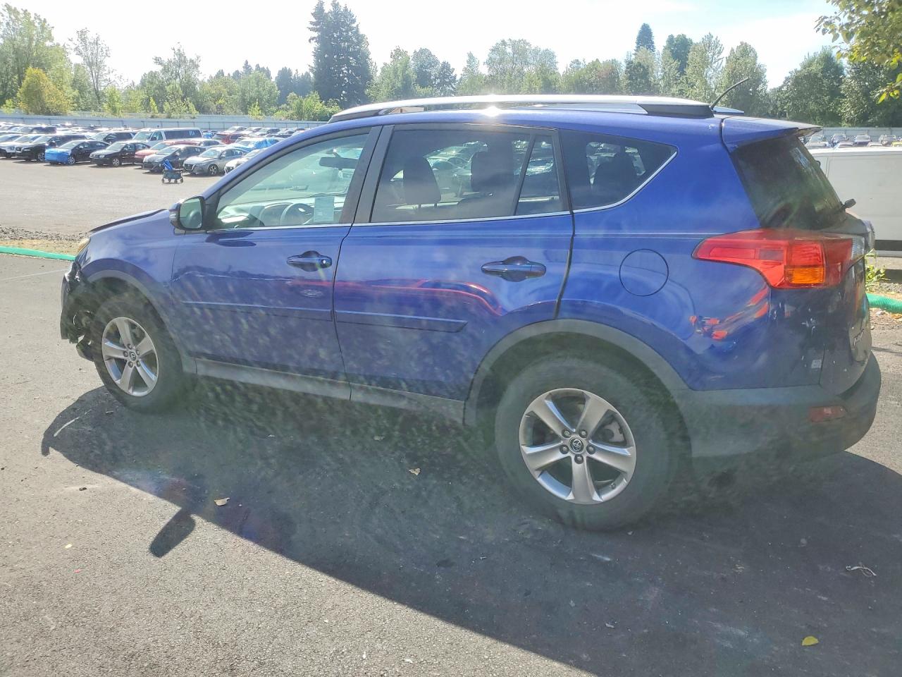 2015 Toyota Rav4 Xle Blue vin: 2T3RFREV5FW248697