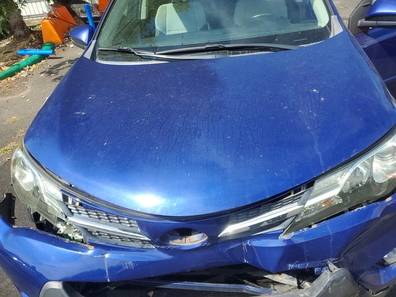2015 Toyota Rav4 Xle Blue vin: 2T3RFREV5FW248697