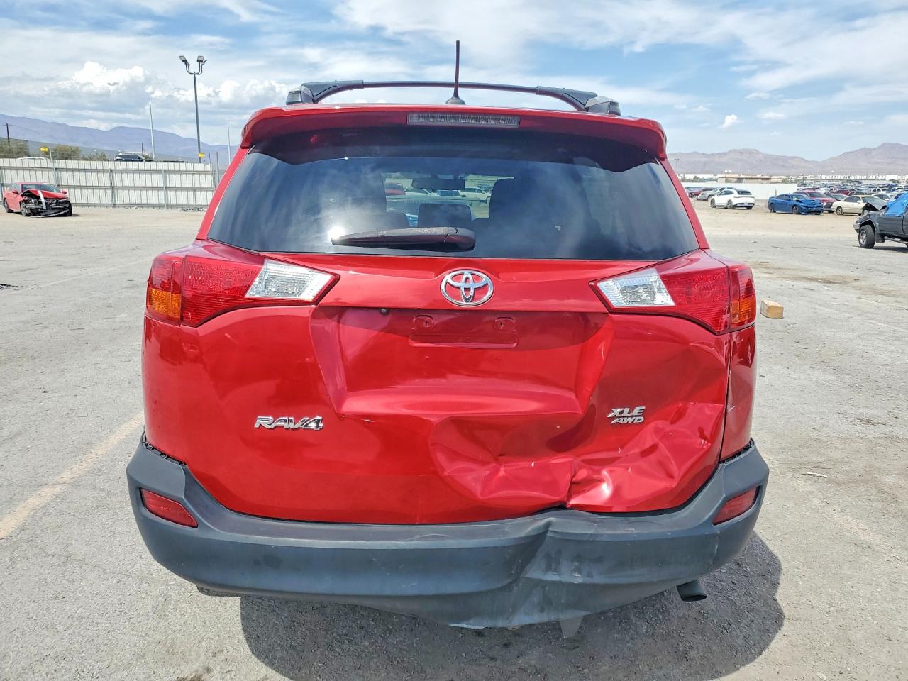 2015 Toyota Rav4 Xle Red vin: 2T3RFREV5FW256119