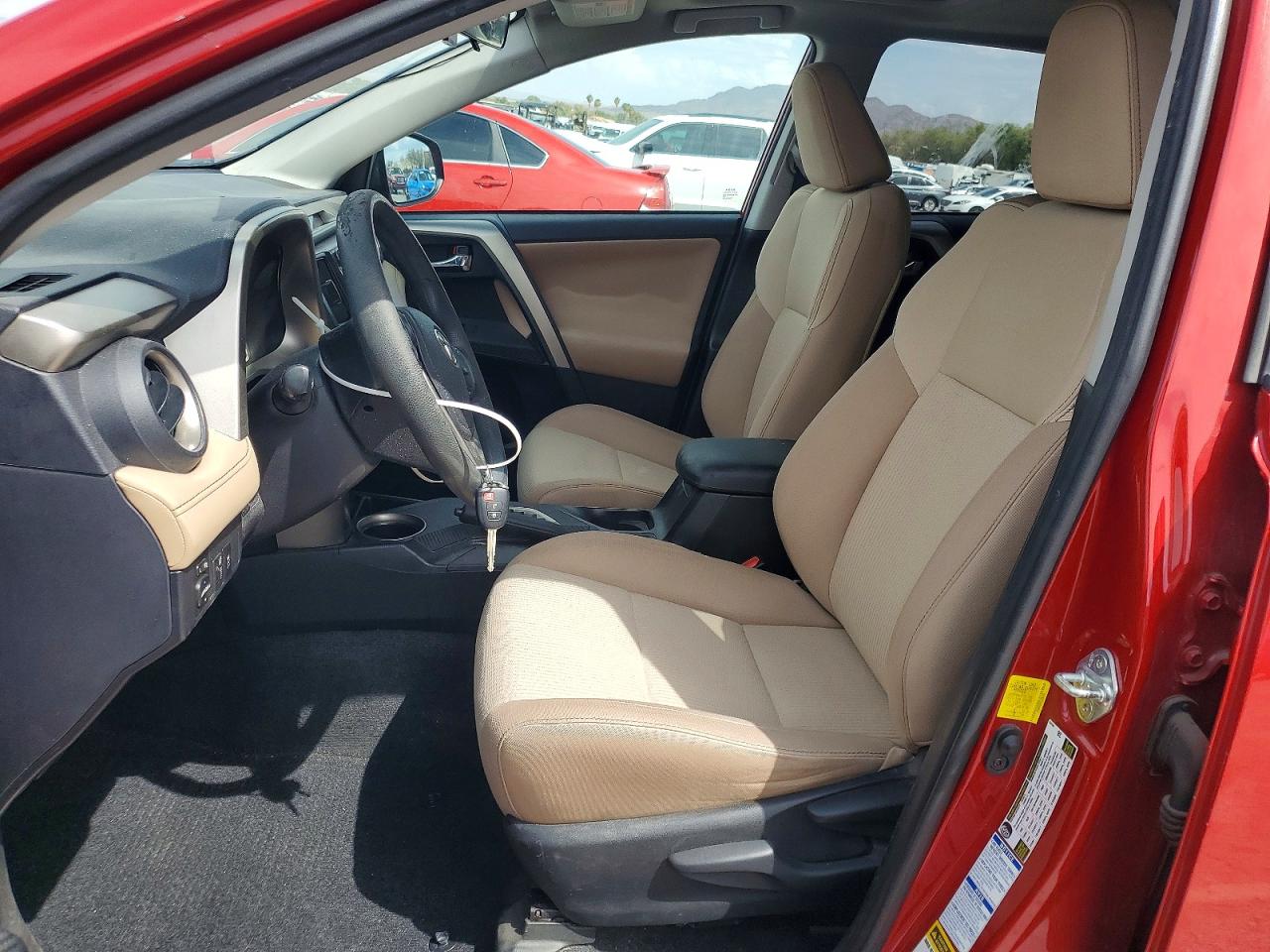 2015 Toyota Rav4 Xle Red vin: 2T3RFREV5FW256119