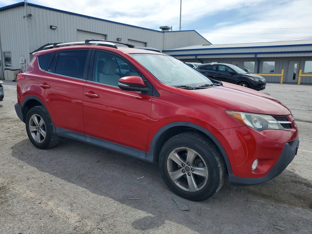 2015 Toyota Rav4 Xle Red vin: 2T3RFREV5FW256119