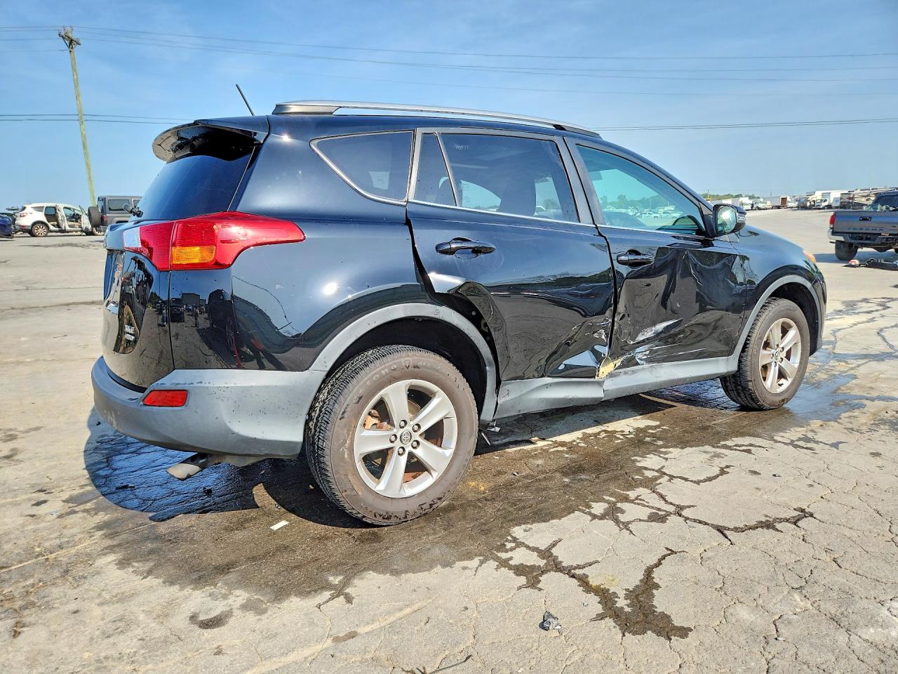 2015 Toyota Rav4 Xle Черный vin: 2T3RFREV5FW284289