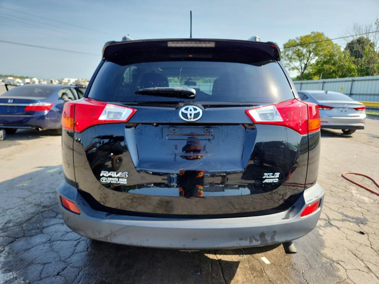 2015 Toyota Rav4 Xle Черный vin: 2T3RFREV5FW284289