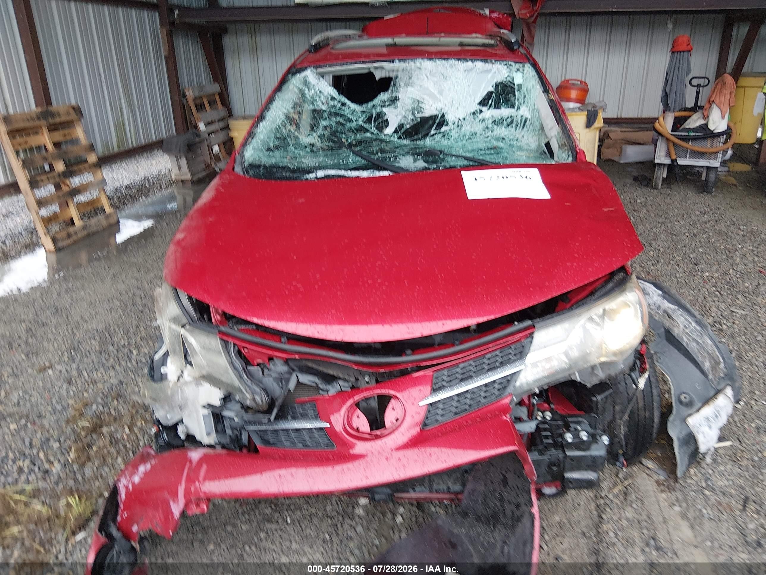 2015 Toyota Rav4 Xle Red vin: 2T3RFREV5FW288259