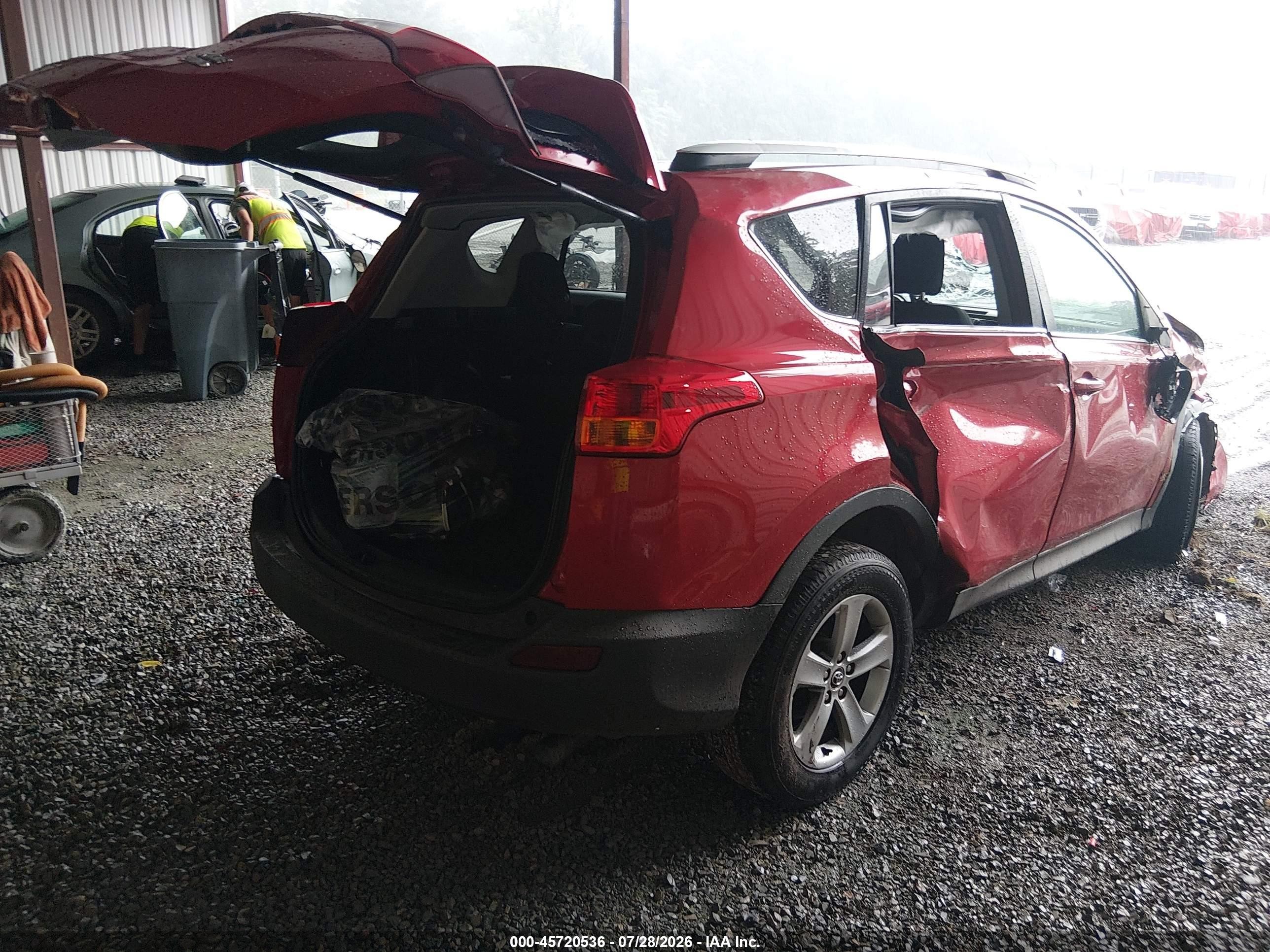 2015 Toyota Rav4 Xle Red vin: 2T3RFREV5FW288259