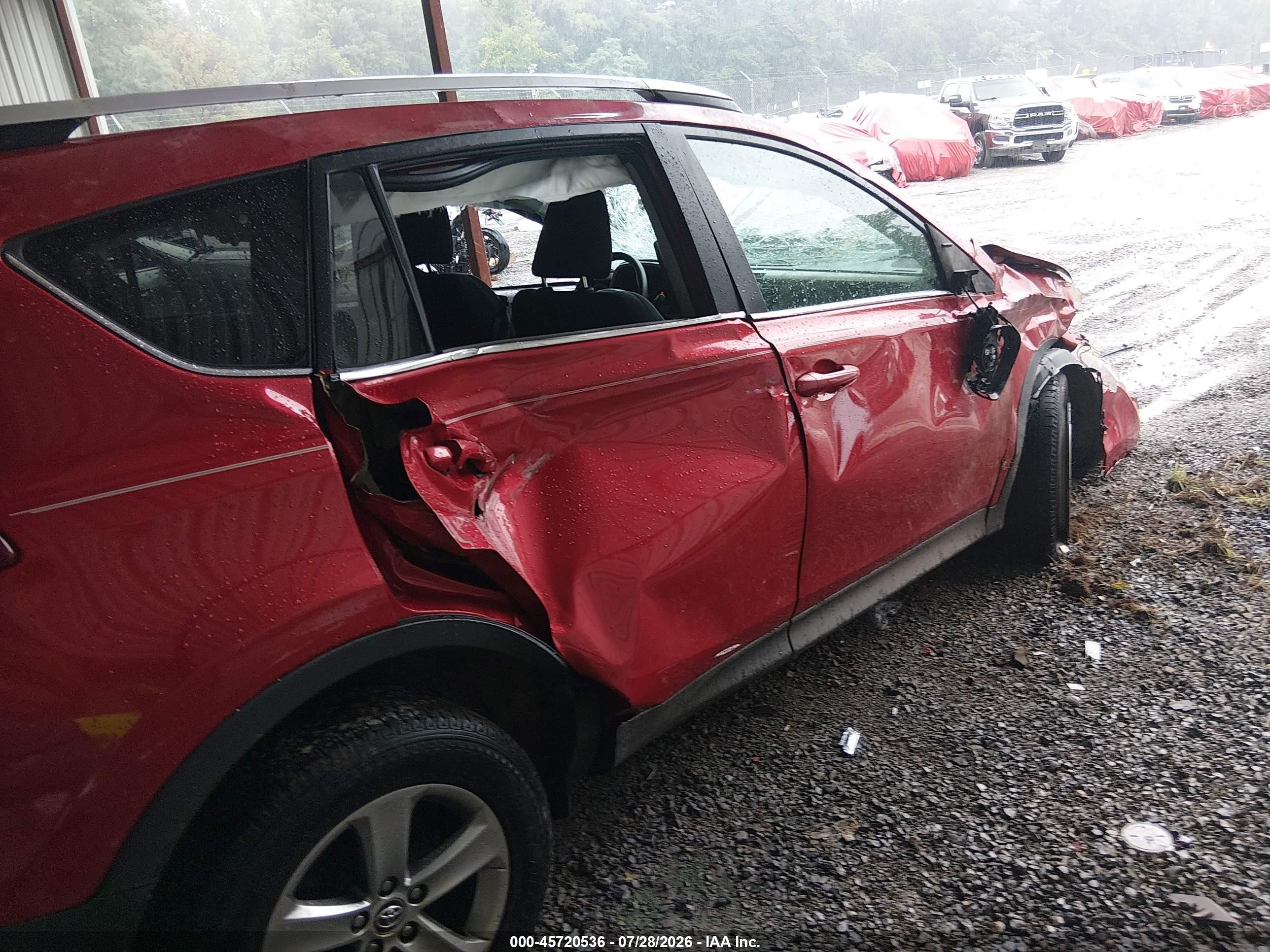 2015 Toyota Rav4 Xle Red vin: 2T3RFREV5FW288259